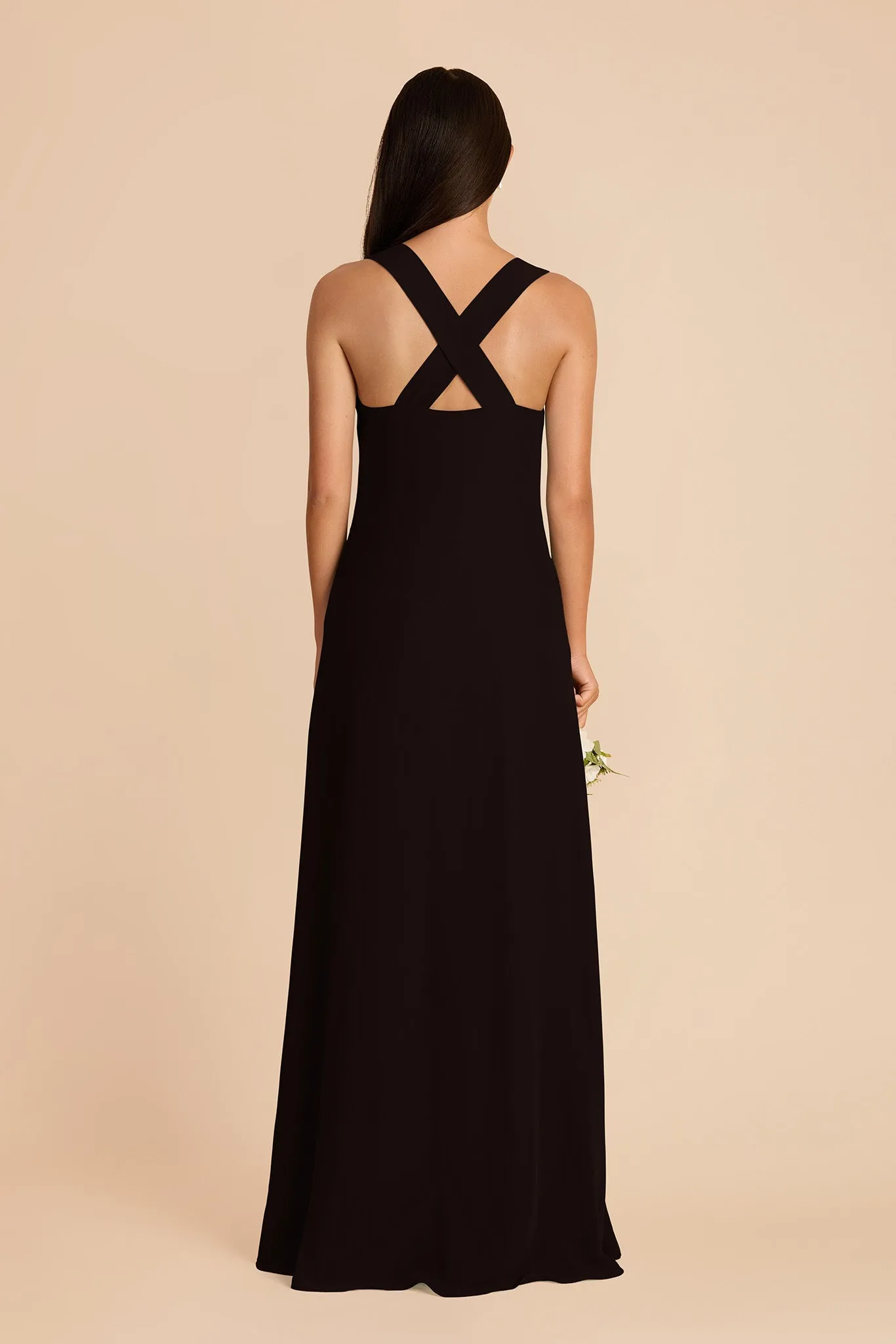 Veronica Chiffon Dress - Black sold by Birdy Grey product image thumbnail 5