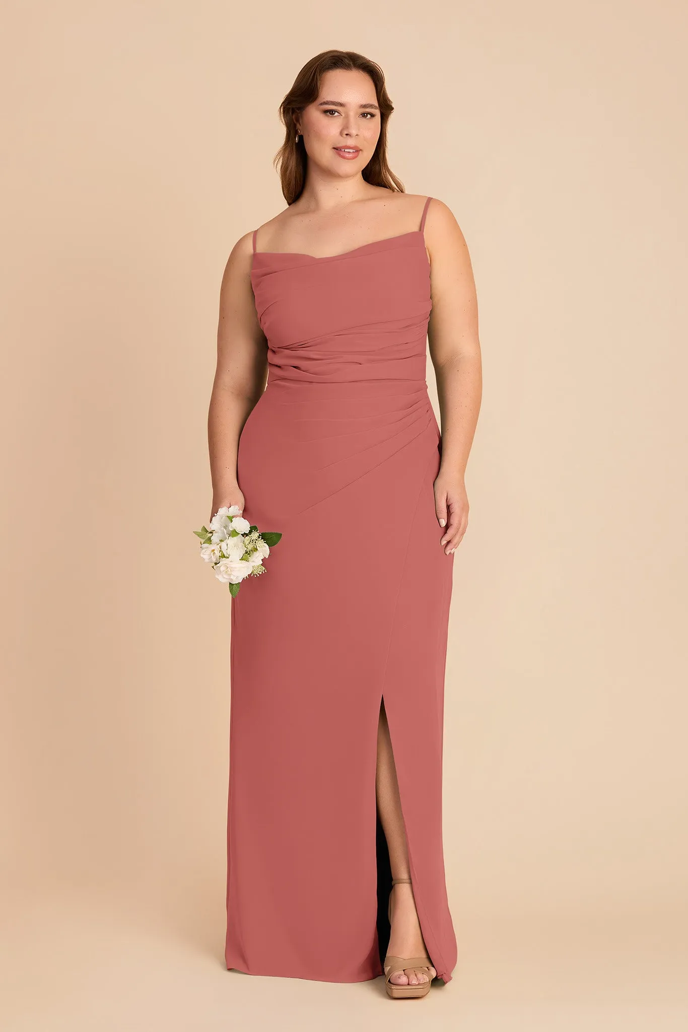 Lydia Chiffon Dress - Wild Rose sold by Birdy Grey product image thumbnail 5