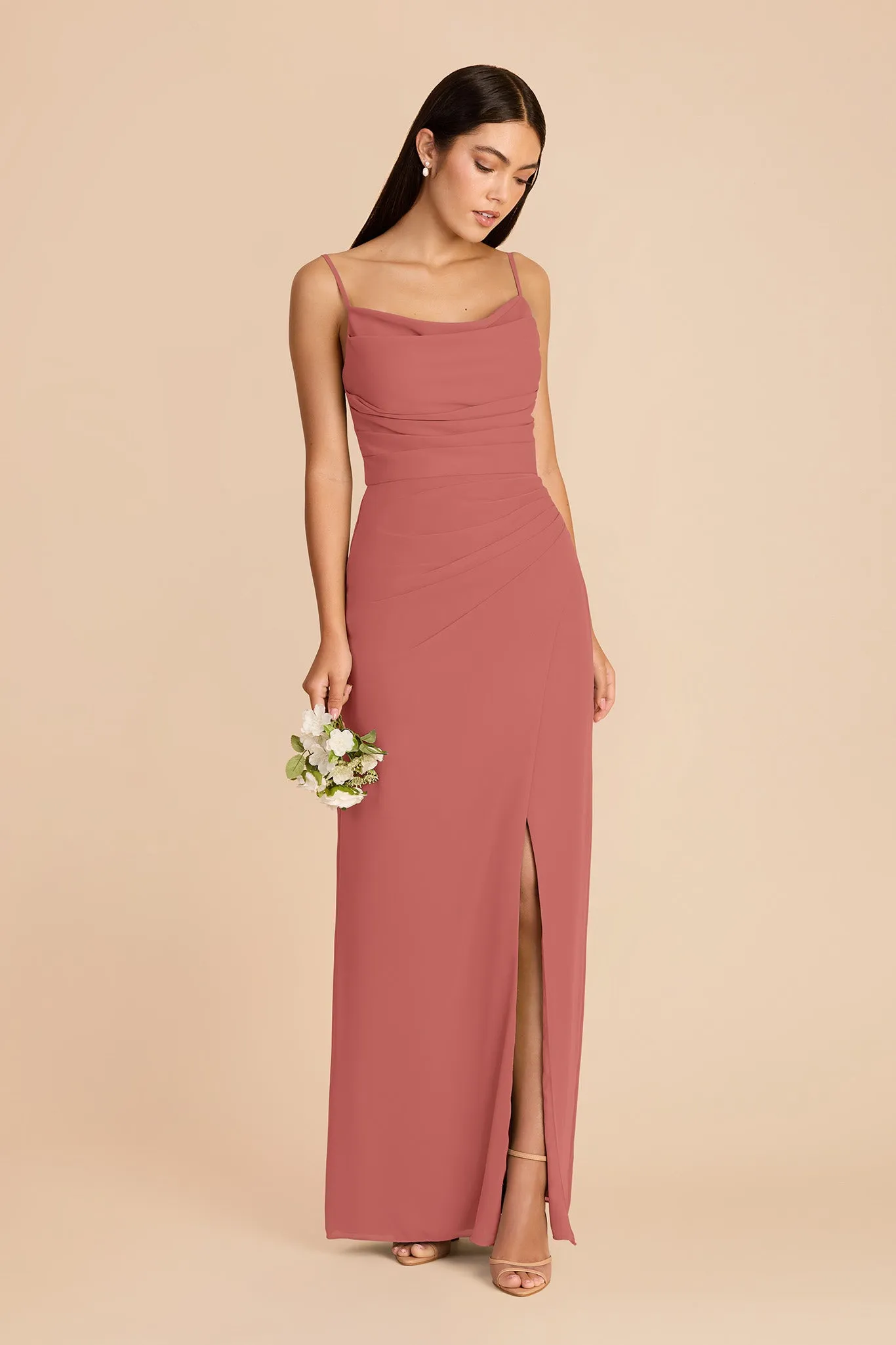 Lydia Chiffon Dress - Wild Rose sold by Birdy Grey product image thumbnail 2