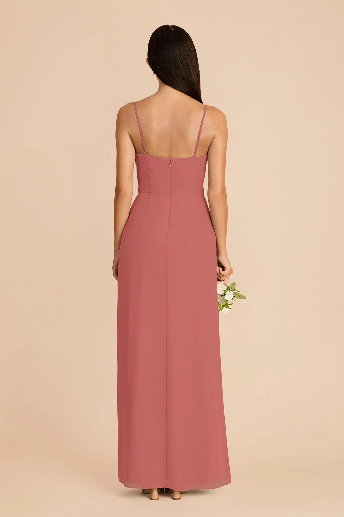 Lydia Chiffon Dress - Wild Rose sold by Birdy Grey product image thumbnail 4