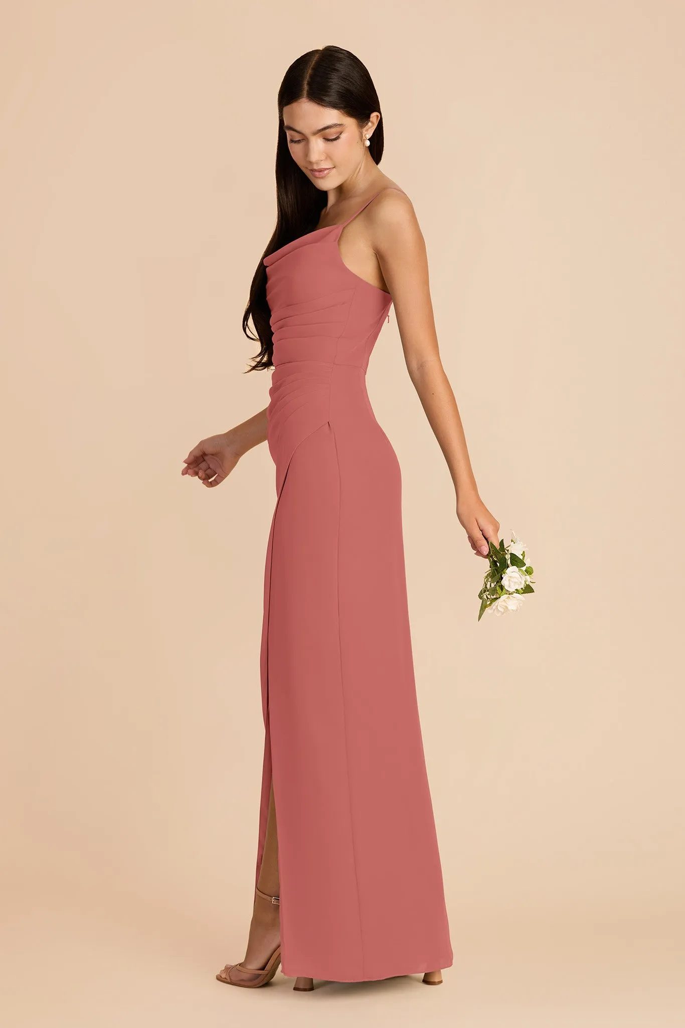 Lydia Chiffon Dress - Wild Rose sold by Birdy Grey product image thumbnail 3