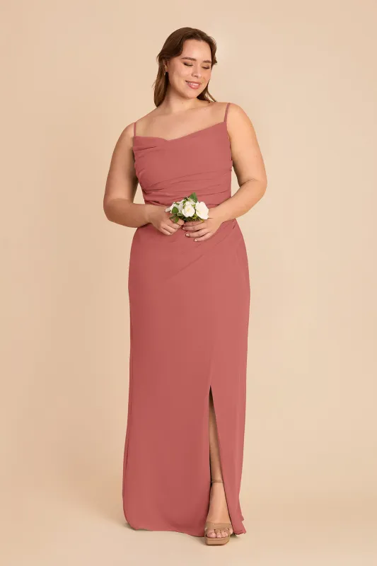 Lydia Chiffon Dress - Wild Rose made by Birdy Grey