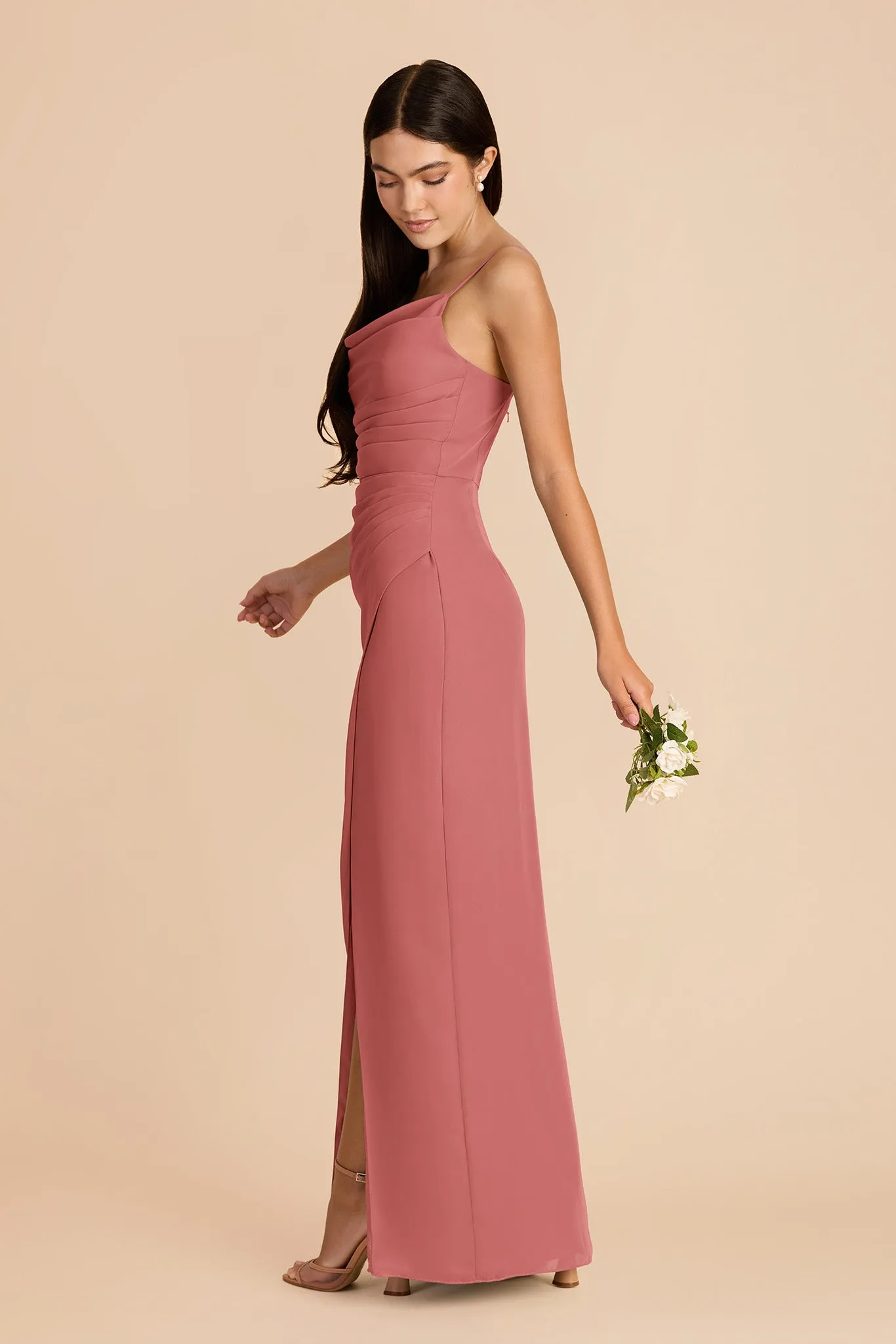 Lydia Chiffon Dress - Mulberry sold by Birdy Grey product image thumbnail 2