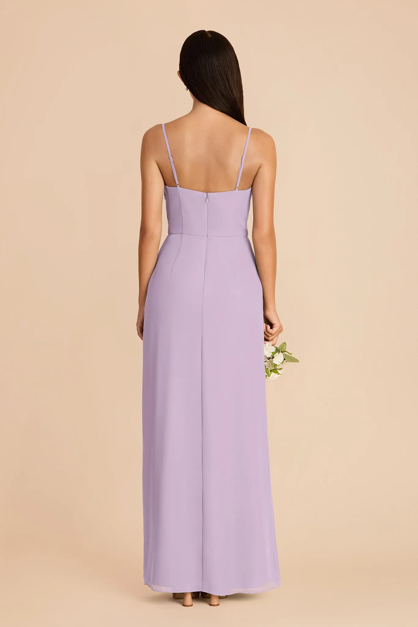 Lydia Chiffon Dress - Lavender sold by Birdy Grey product image thumbnail 5