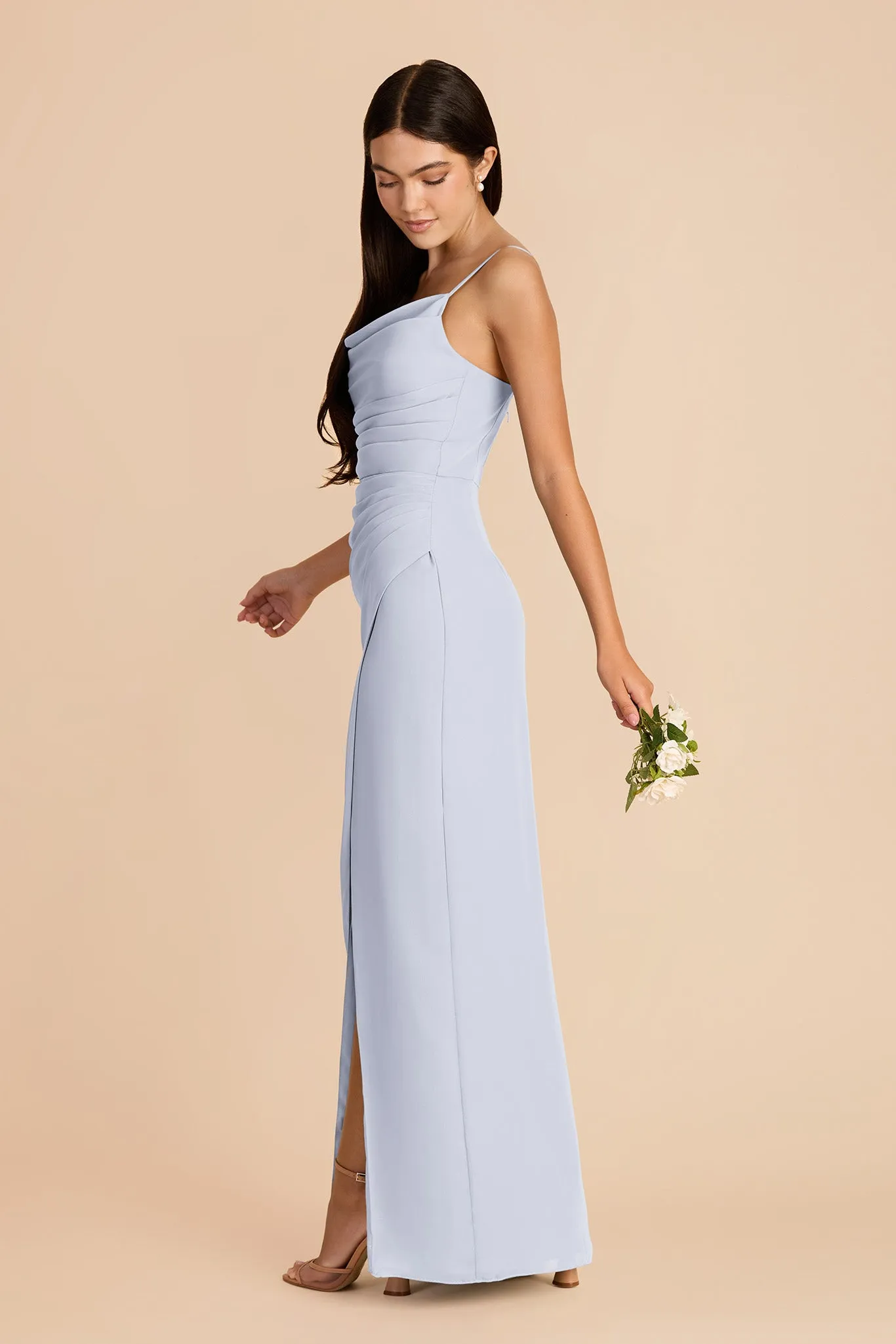 Lydia Chiffon Dress - Ice Blue sold by Birdy Grey product image thumbnail 4