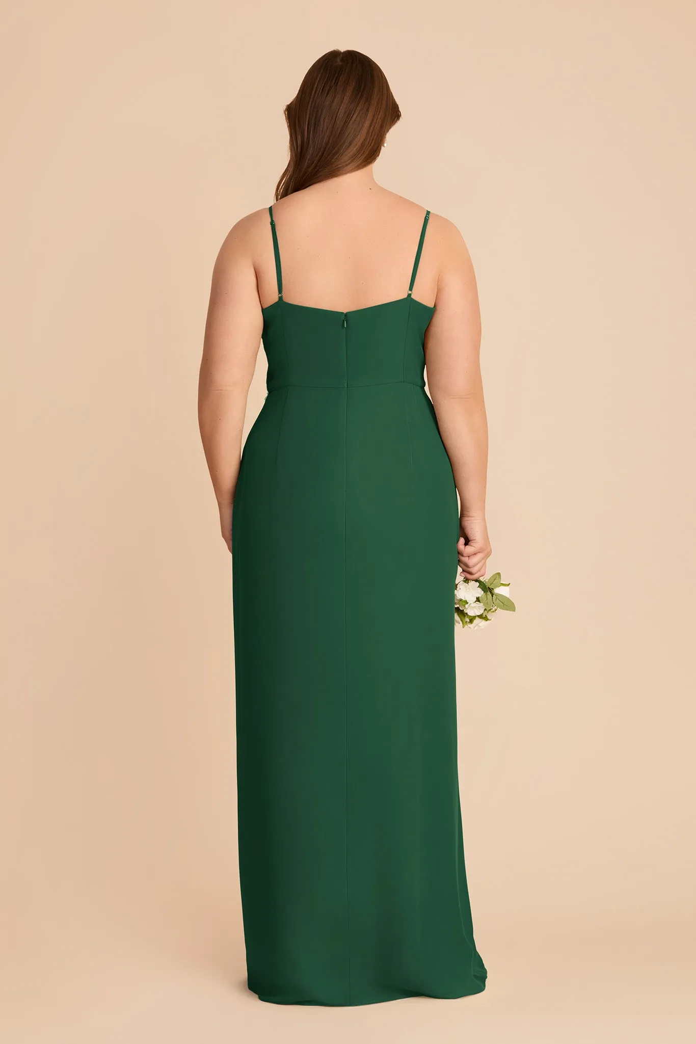 Lydia Chiffon Dress - Forest Green sold by Birdy Grey product image thumbnail 5