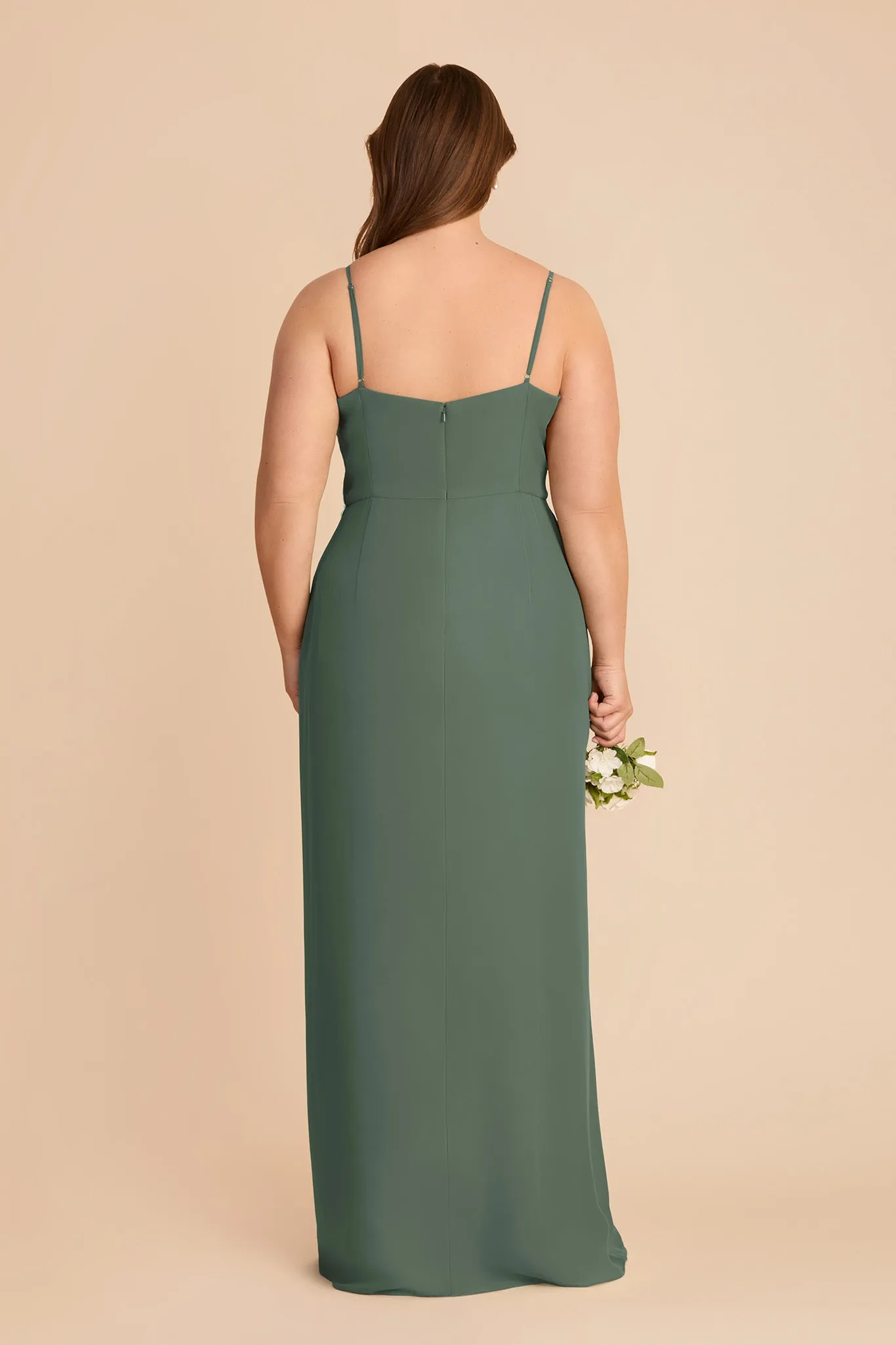 Lydia Chiffon Dress - Eucalyptus sold by Birdy Grey product image thumbnail 5