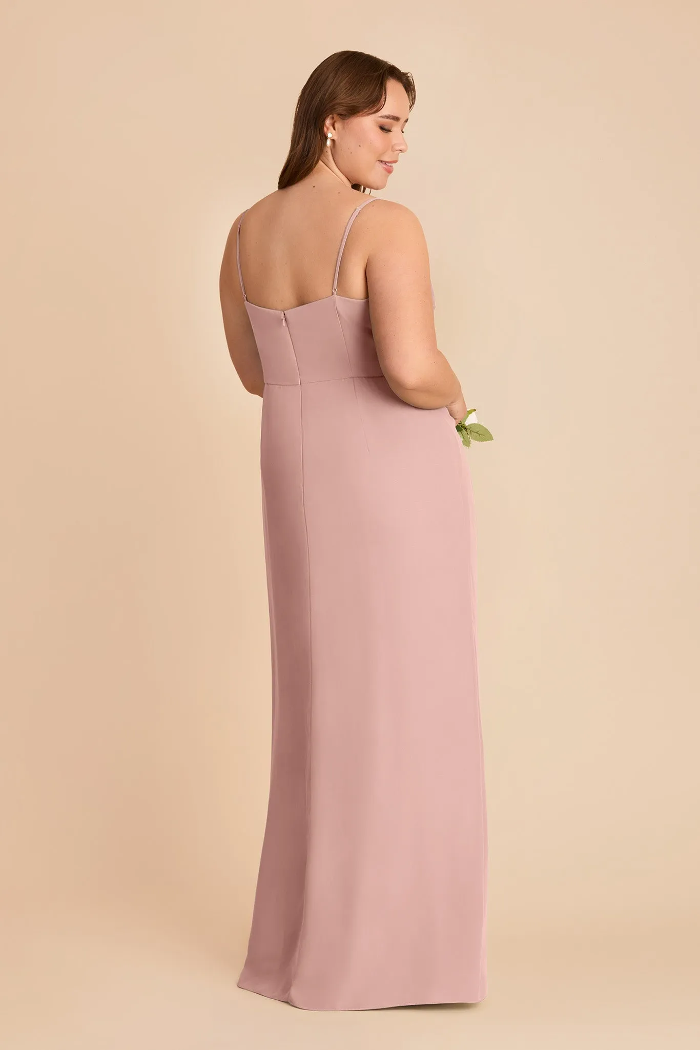 Lydia Chiffon Dress - English Rose sold by Birdy Grey product image thumbnail 4