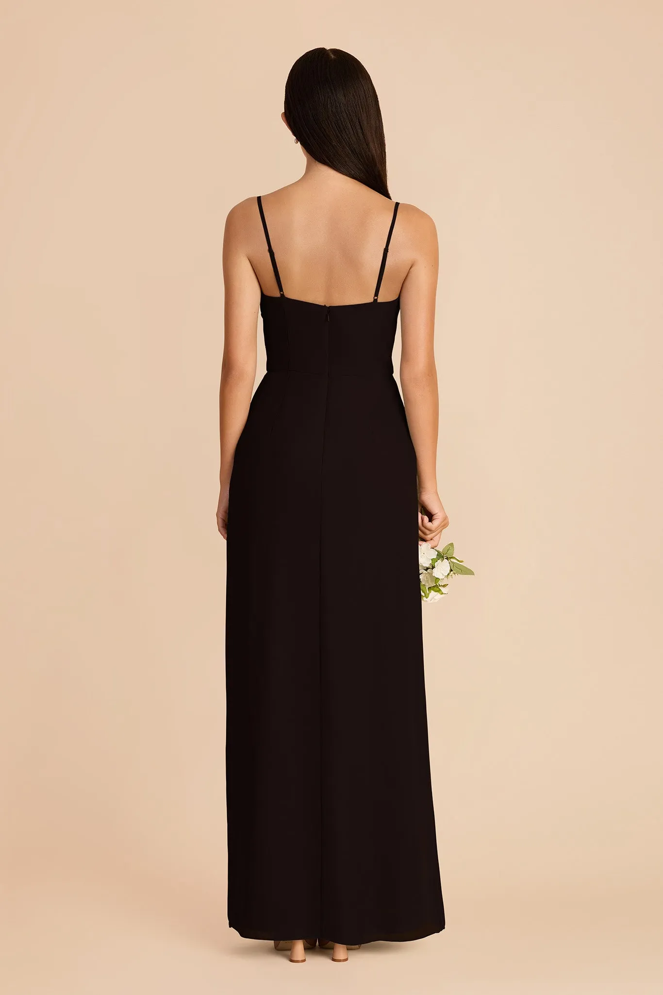 Lydia Chiffon Dress - Black sold by Birdy Grey product image thumbnail 5