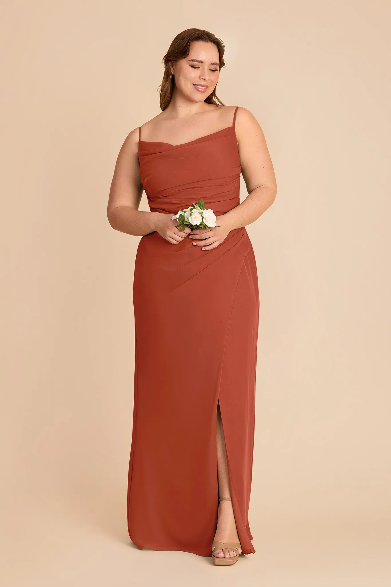 Lydia Chiffon Dress - Auburn sold by Birdy Grey product image thumbnail 2