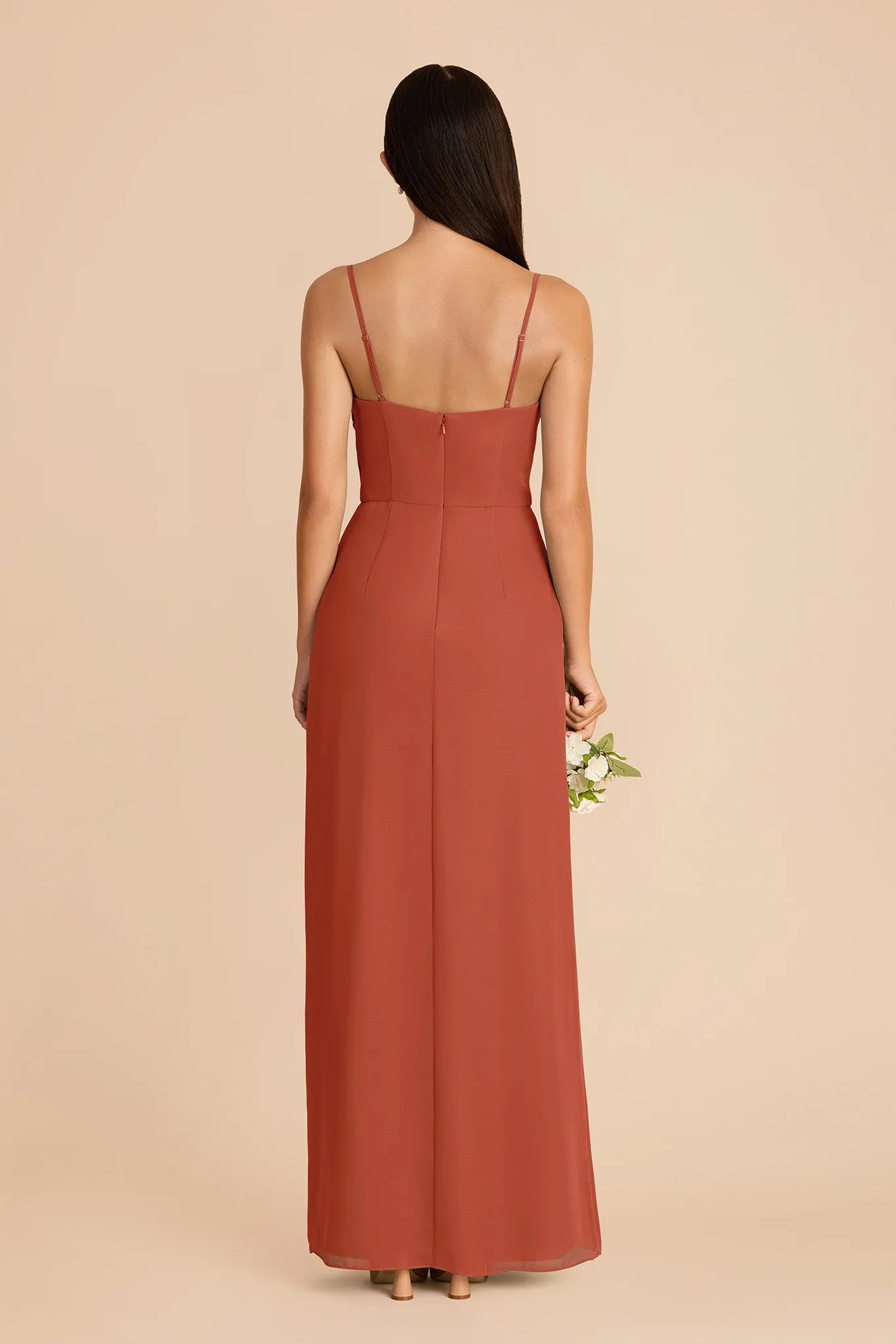 Lydia Chiffon Dress - Auburn sold by Birdy Grey product image thumbnail 5