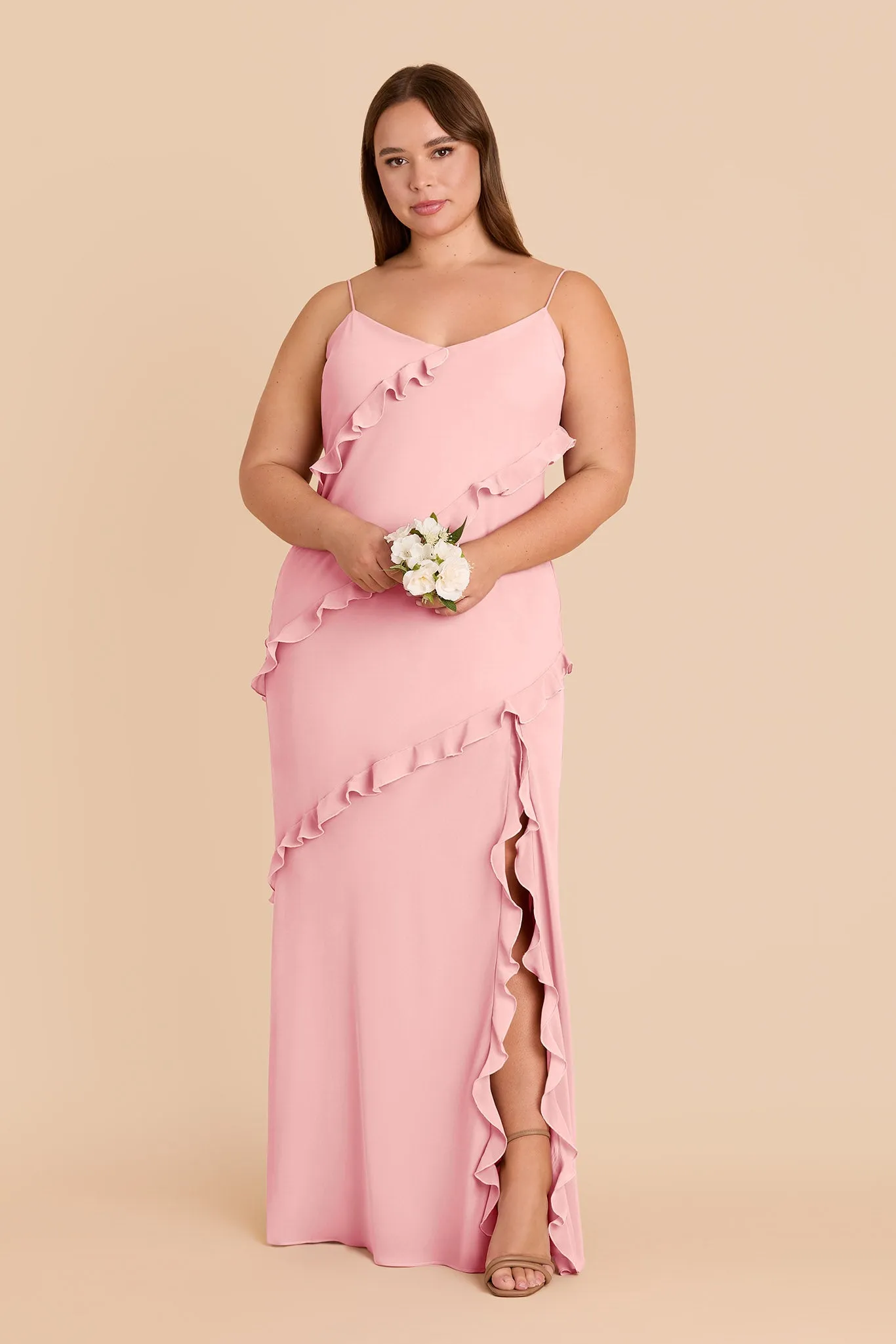 Valentina Chiffon Dress - Bubblegum Pink sold by Birdy Grey product image thumbnail 2