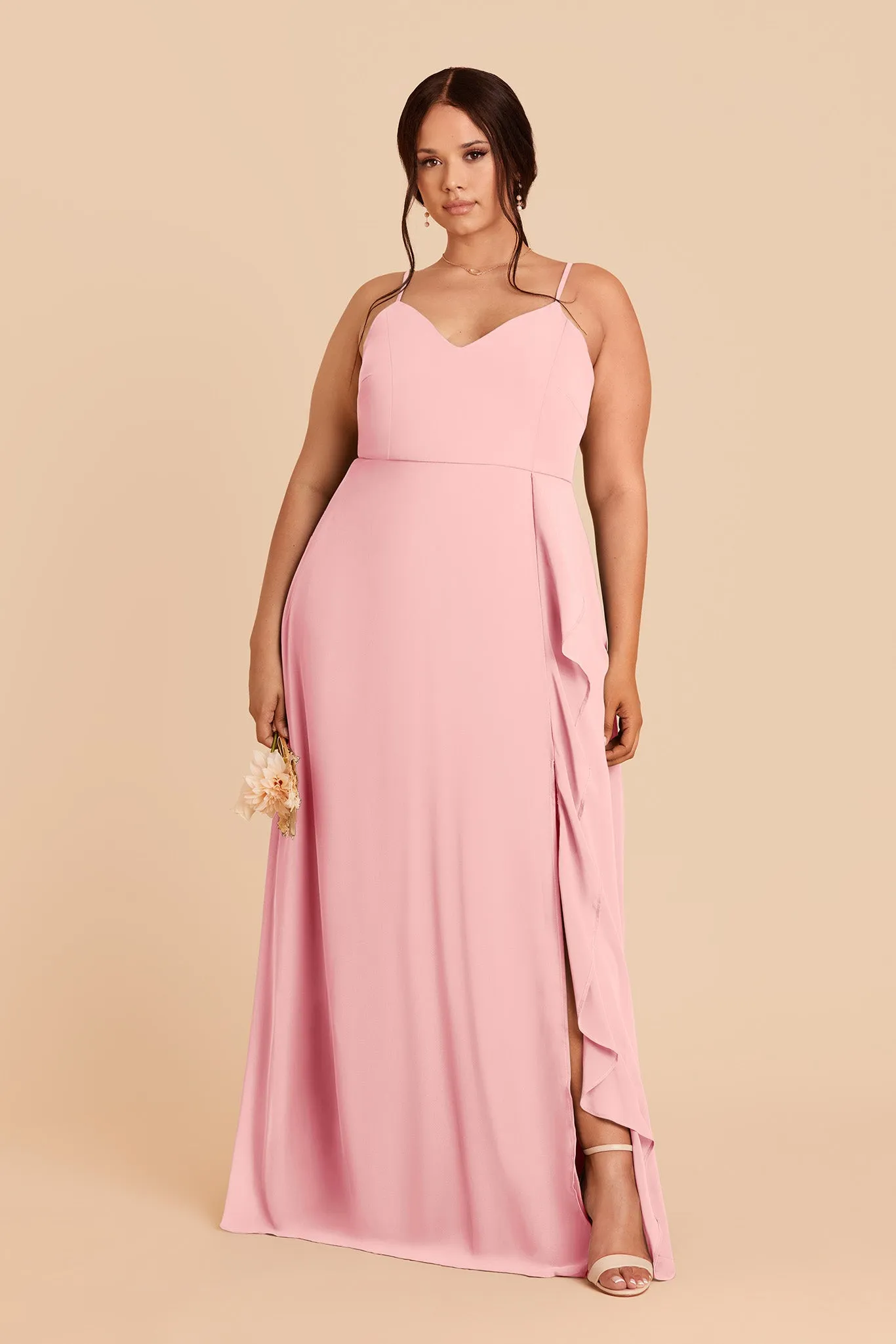 Theresa Chiffon Dress - Bubblegum Pink sold by Birdy Grey product image thumbnail 2
