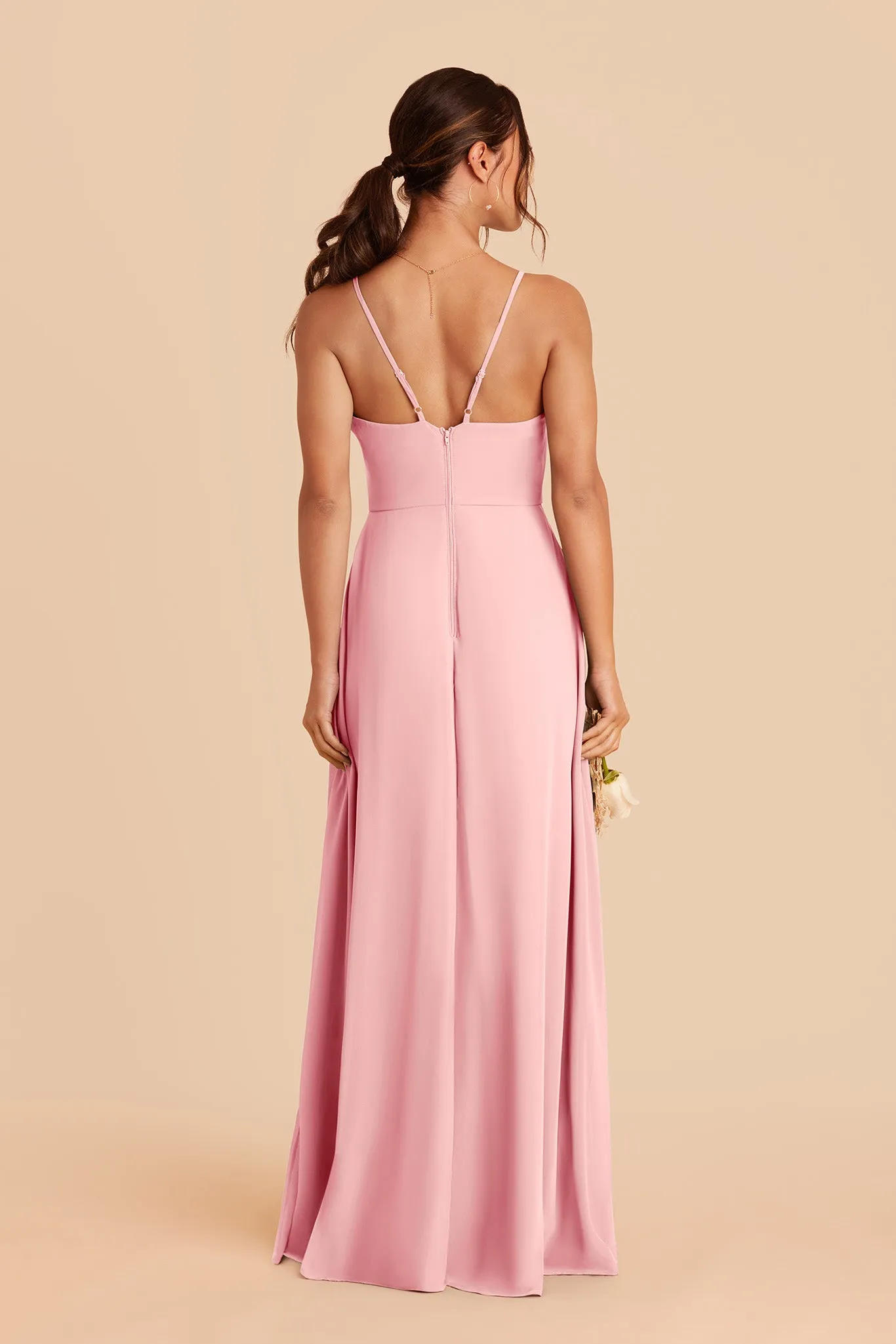 Theresa Chiffon Dress - Bubblegum Pink sold by Birdy Grey product image thumbnail 3