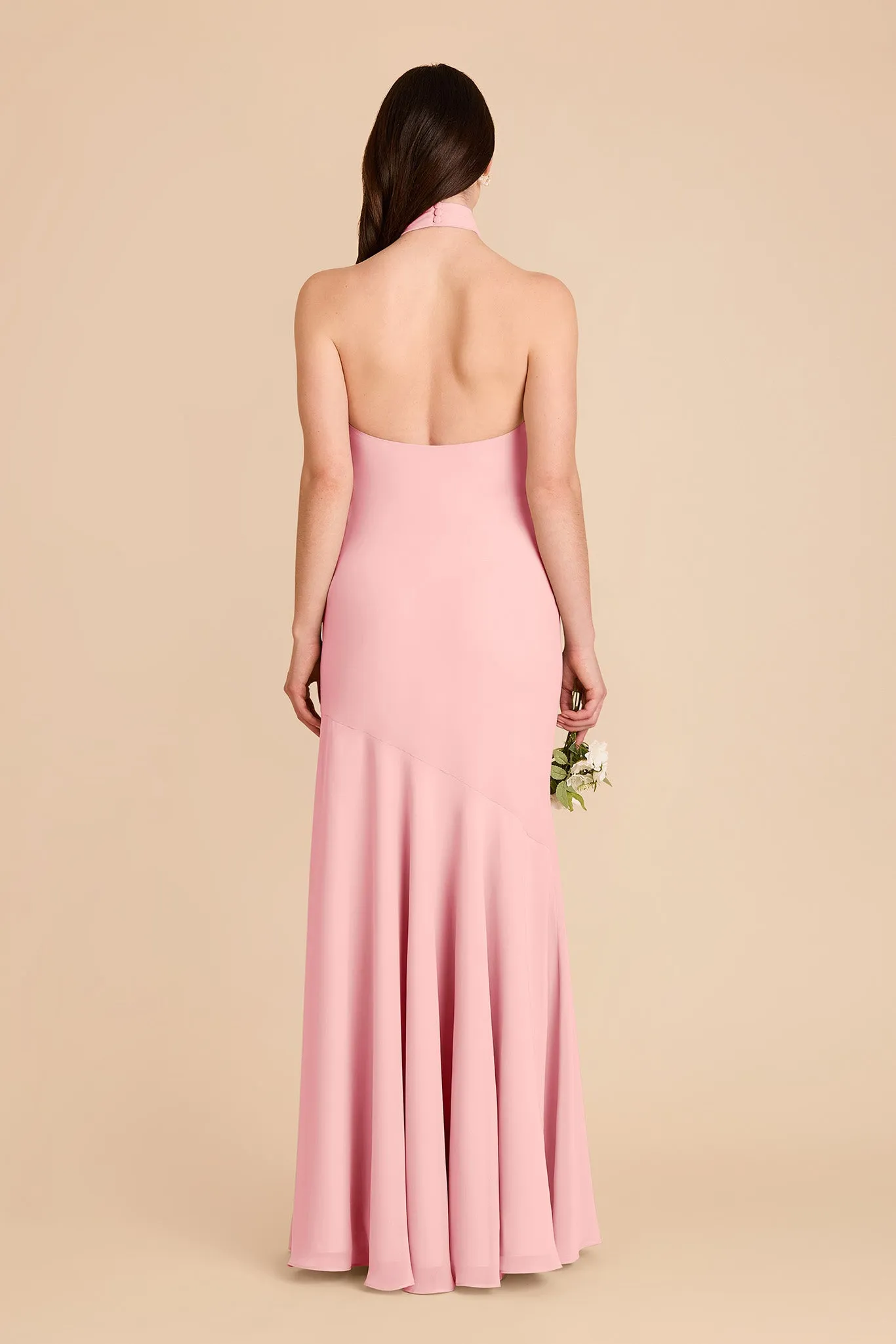 Stephanie Chiffon Dress - Bubblegum Pink sold by Birdy Grey product image thumbnail 5