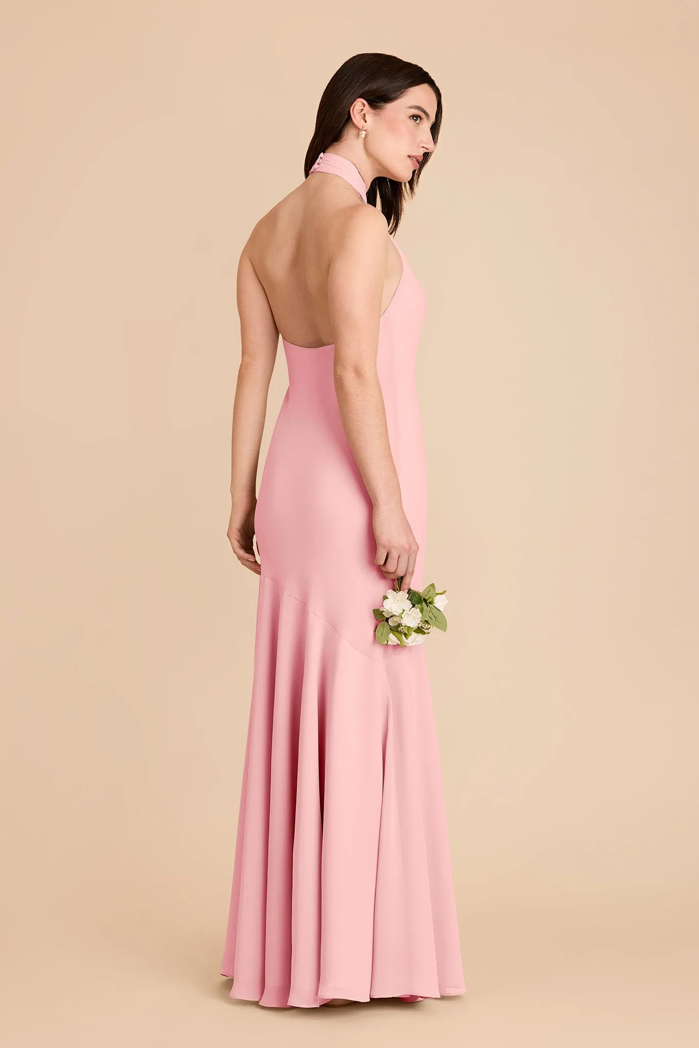 Stephanie Chiffon Dress - Bubblegum Pink sold by Birdy Grey product image thumbnail 4