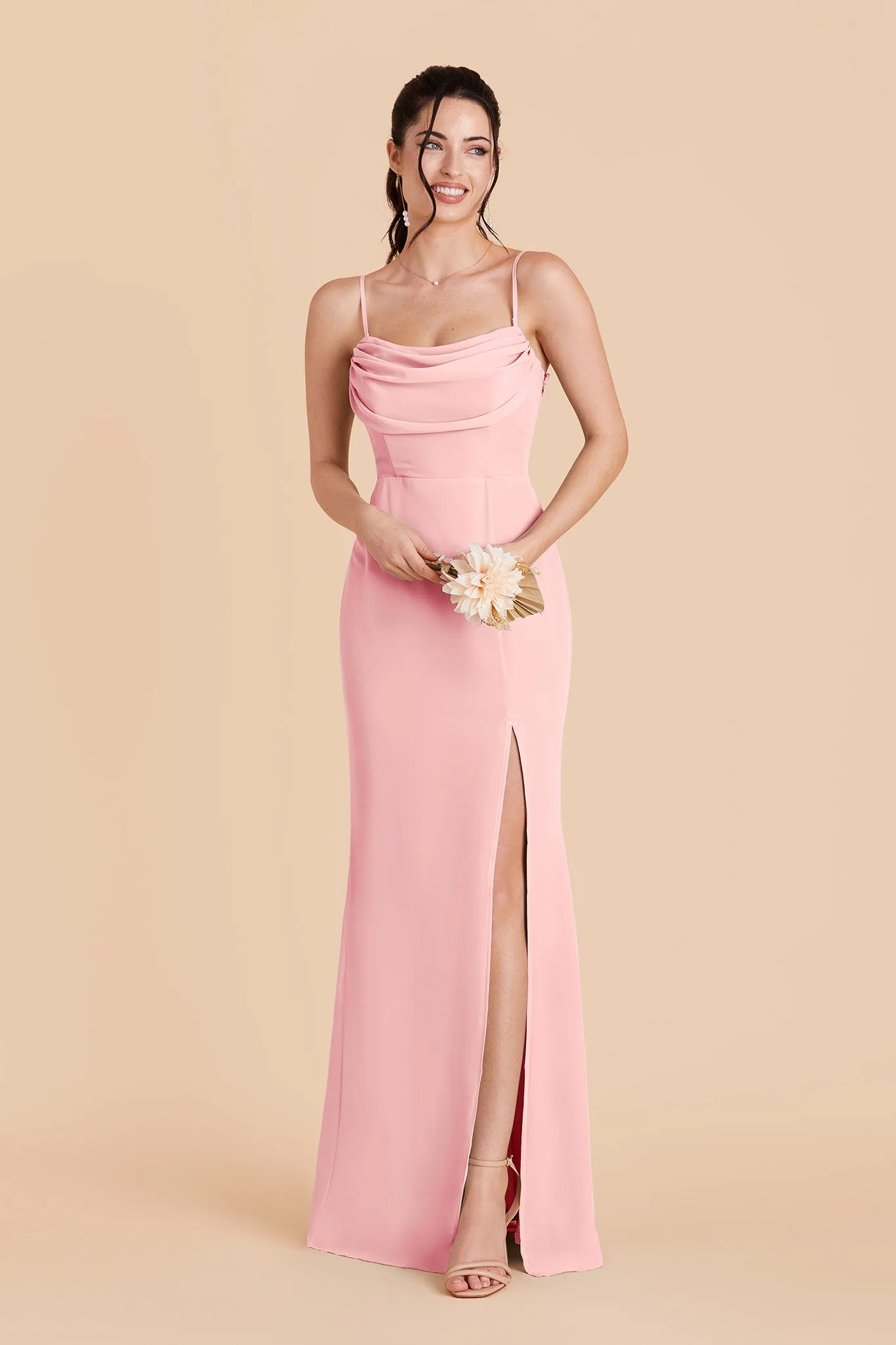 Mira Chiffon Dress - Bubblegum Pink sold by Birdy Grey product image thumbnail 5