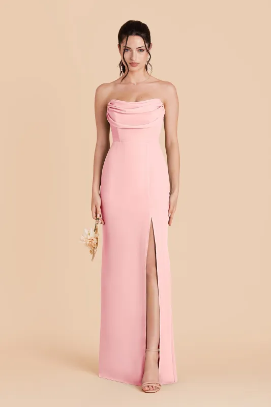 Mira Chiffon Dress - Bubblegum Pink sold by Birdy Grey