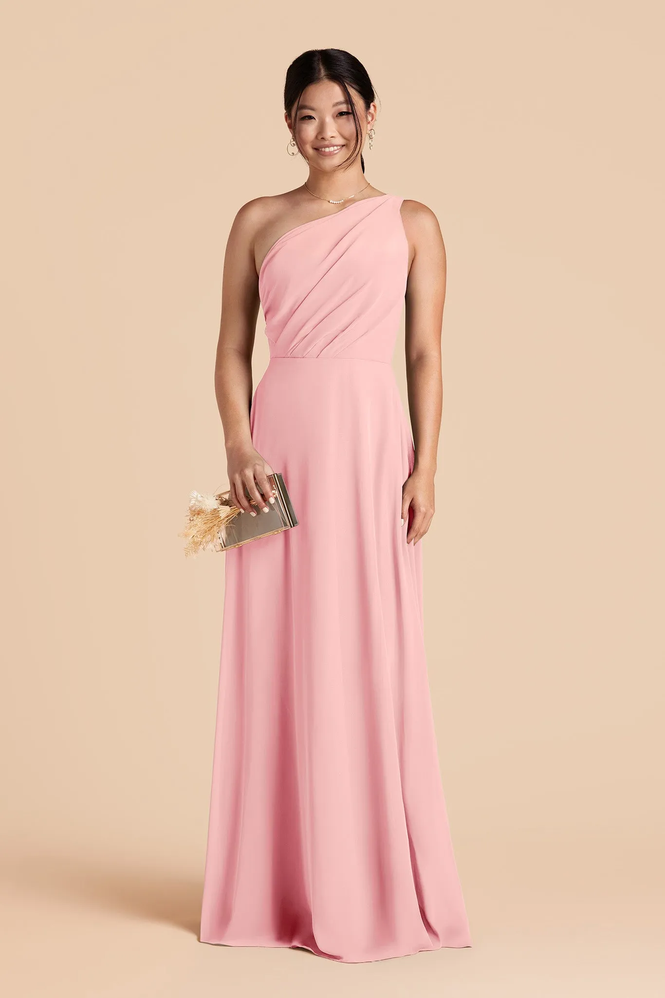 Kira Chiffon Dress - Bubblegum Pink sold by Birdy Grey