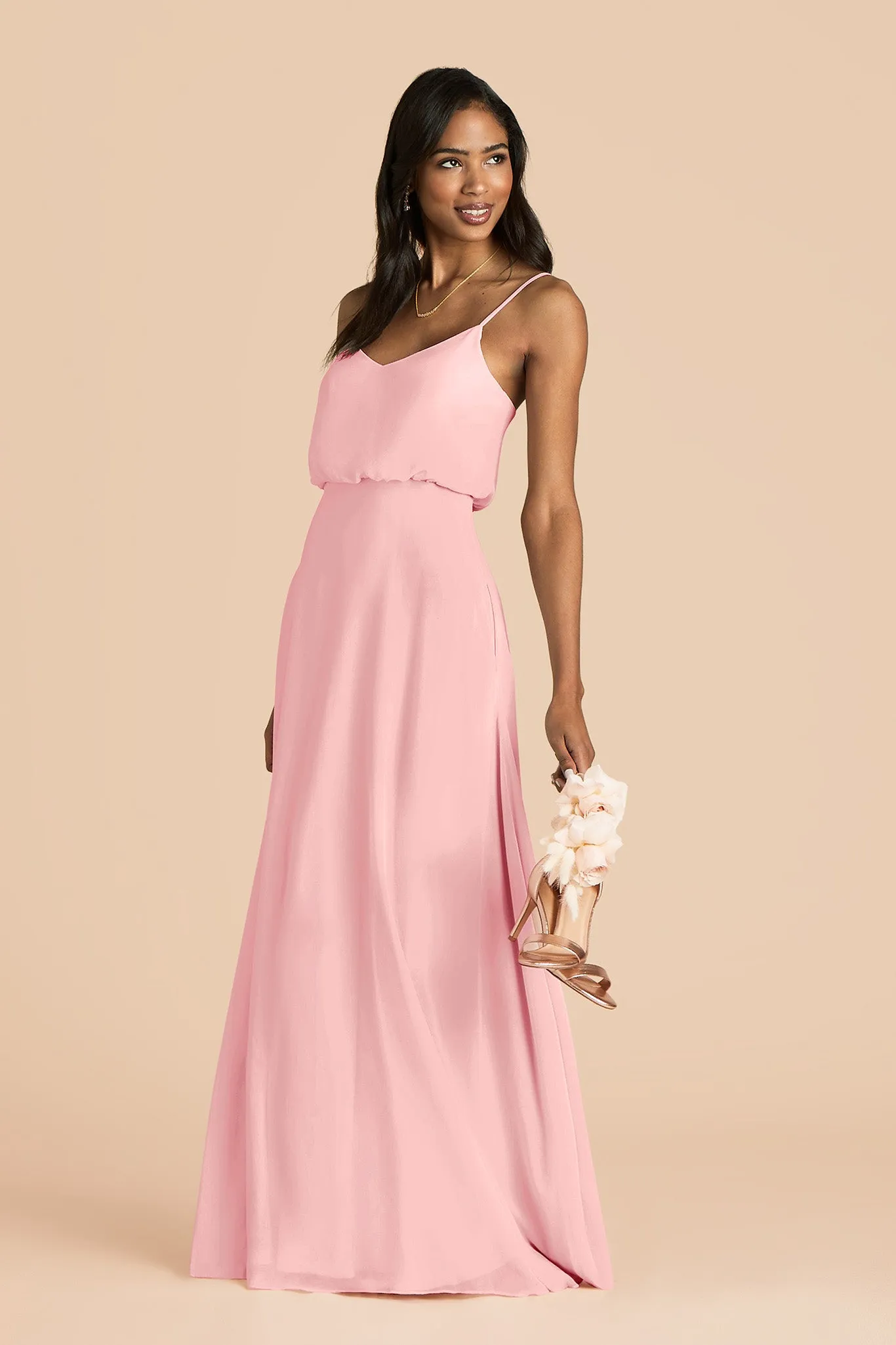 Gwennie Chiffon Dress - Bubblegum Pink sold by Birdy Grey product image thumbnail 3