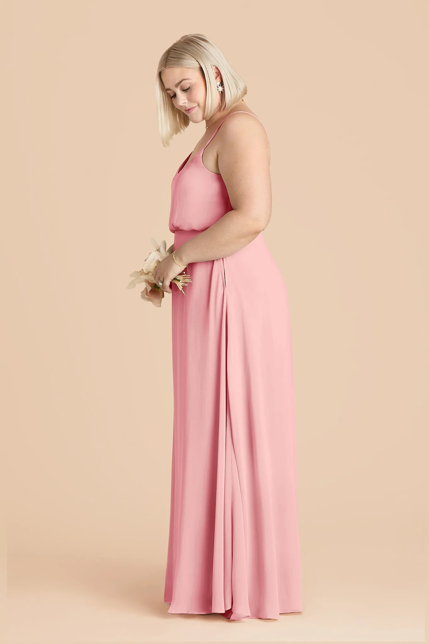 Gwennie Chiffon Dress - Bubblegum Pink sold by Birdy Grey product image thumbnail 4