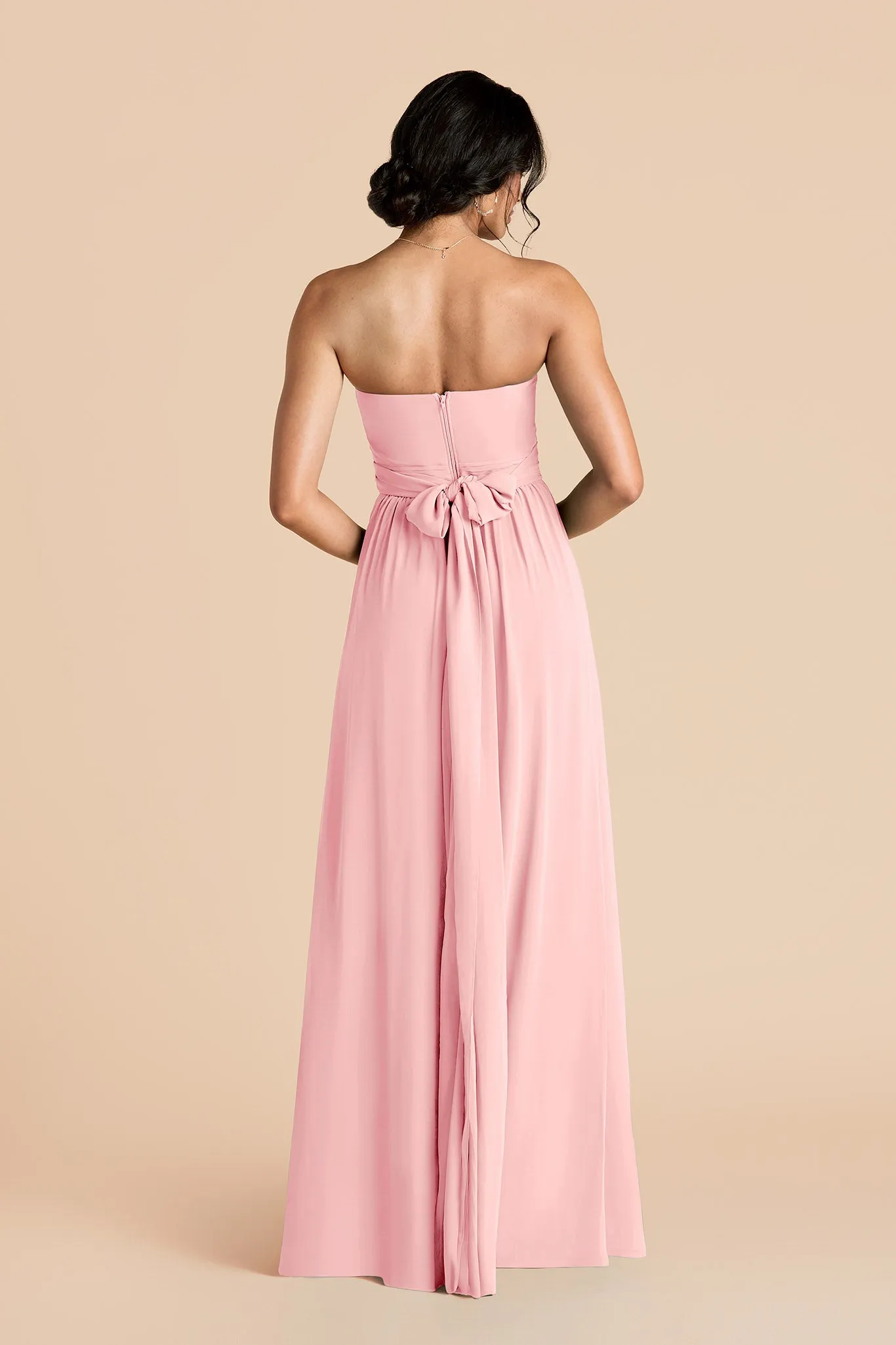 Grace Chiffon Dress - Bubblegum Pink sold by Birdy Grey product image thumbnail 3