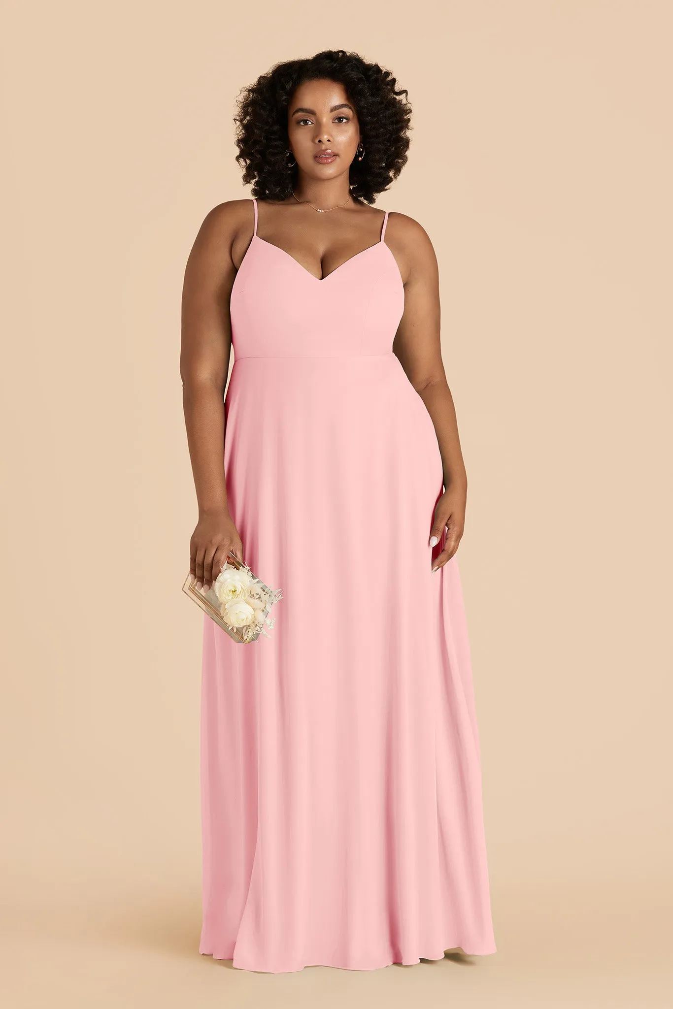 Devin Chiffon Dress - Bubblegum Pink sold by Birdy Grey product image thumbnail 2