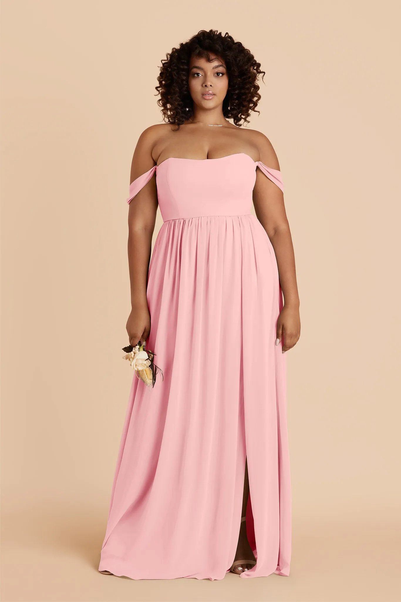 August Chiffon Dress - Bubblegum Pink sold by Birdy Grey product image thumbnail 2