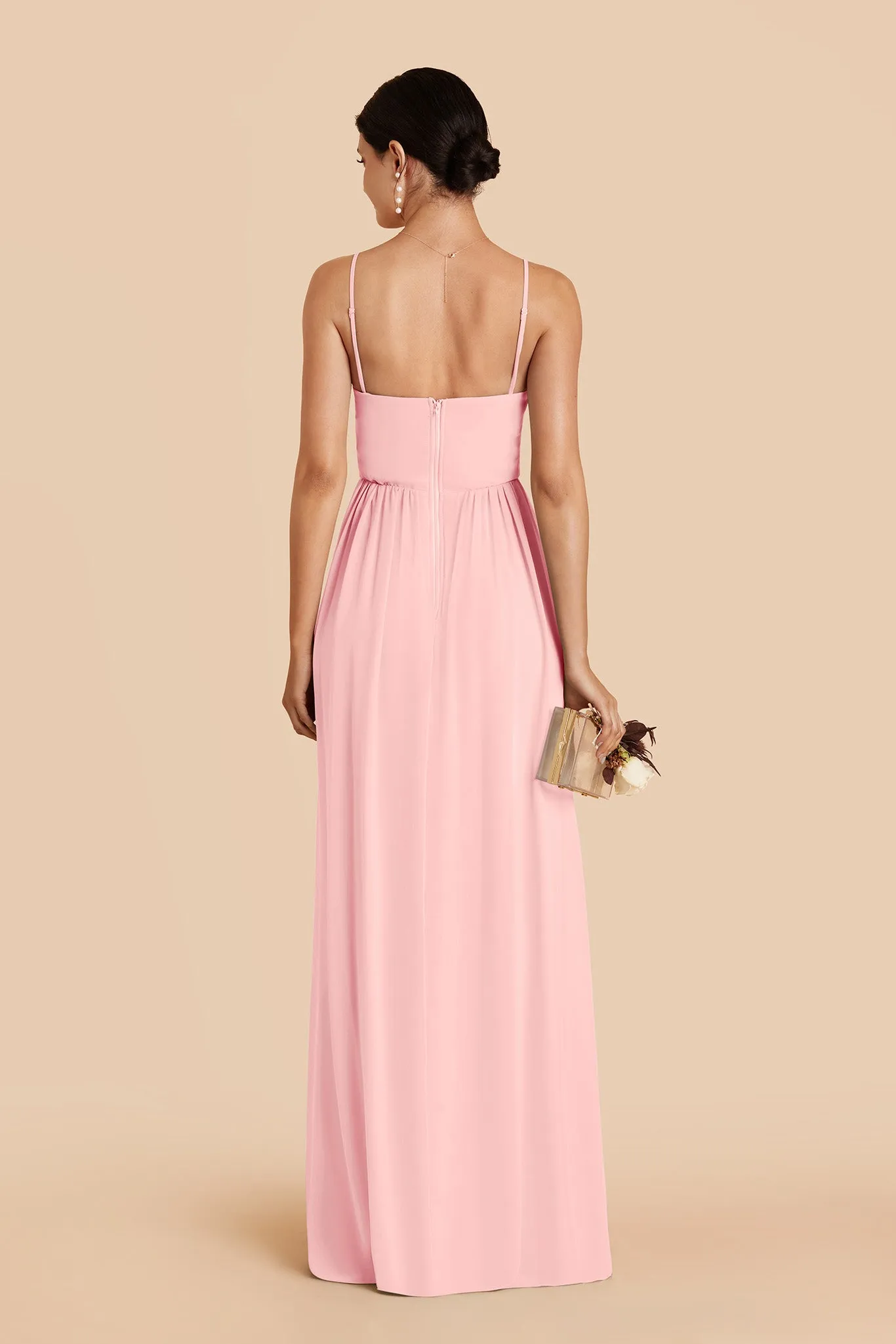 August Chiffon Dress - Bubblegum Pink sold by Birdy Grey product image thumbnail 4