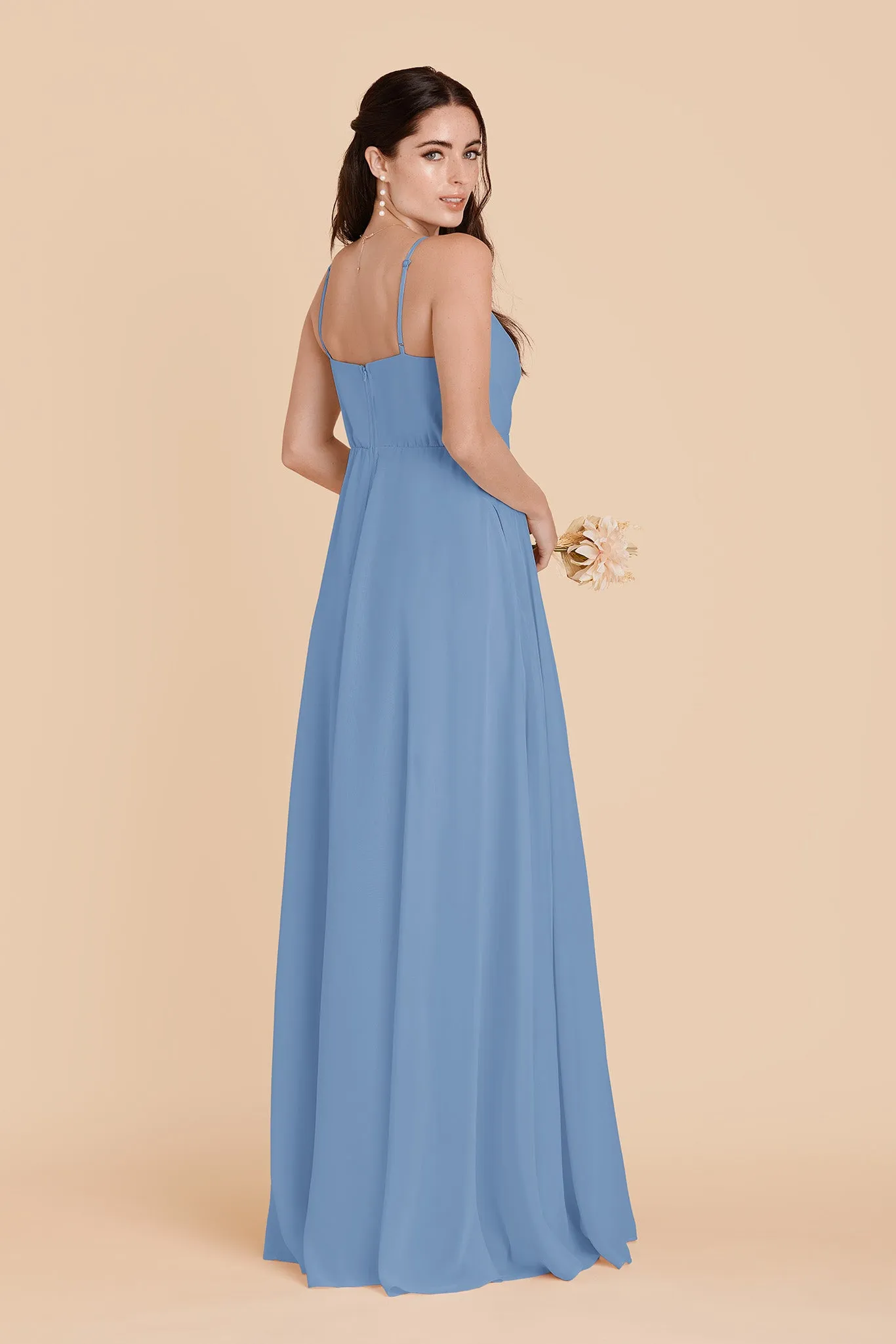 Kaia Chiffon Dress - Bluebell sold by Birdy Grey product image thumbnail 4