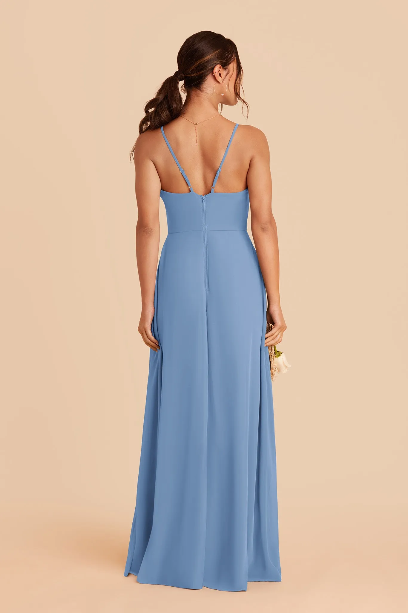 Theresa Chiffon Dress - Bluebell sold by Birdy Grey product image thumbnail 4