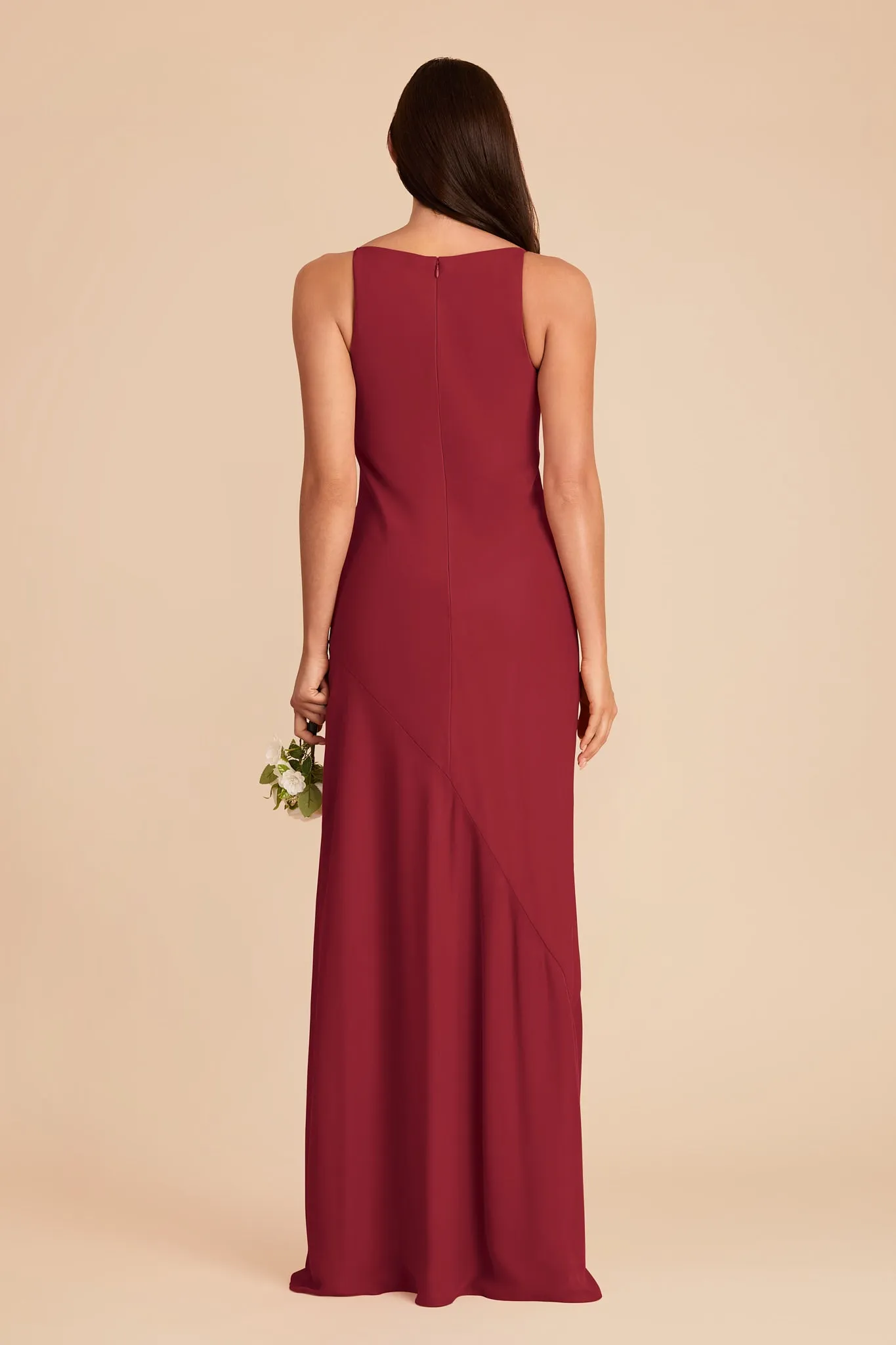 Destiny Chiffon Dress - Burgundy sold by Birdy Grey product image thumbnail 5