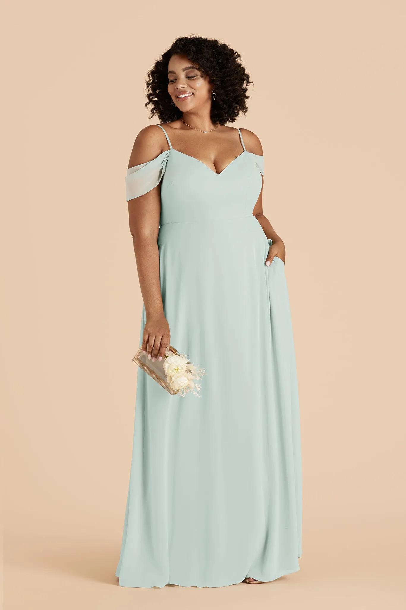 Chiffon Swatch - Mint sold by Birdy Grey product image thumbnail 3