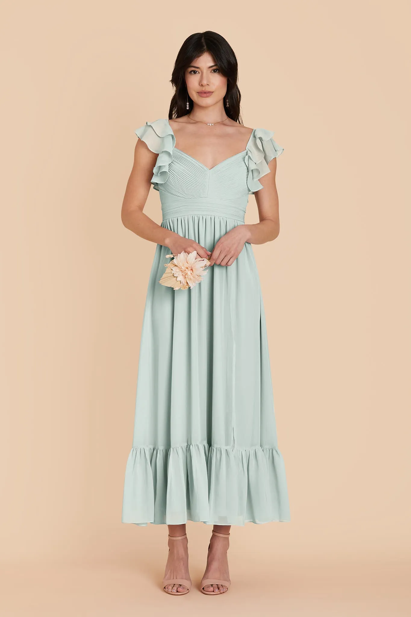 Chiffon Swatch - Mint sold by Birdy Grey product image thumbnail 4