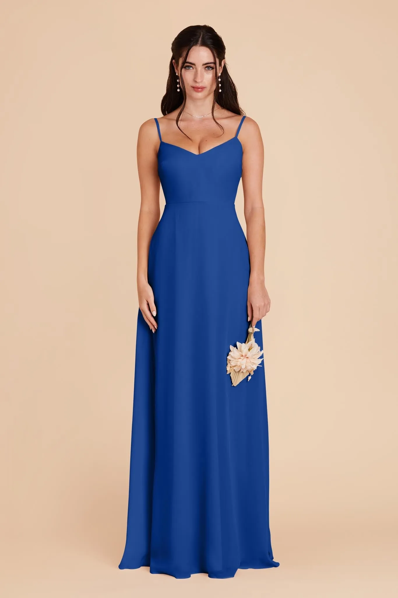 Devin Chiffon Dress - Cobalt Blue sold by Birdy Grey product image thumbnail 3