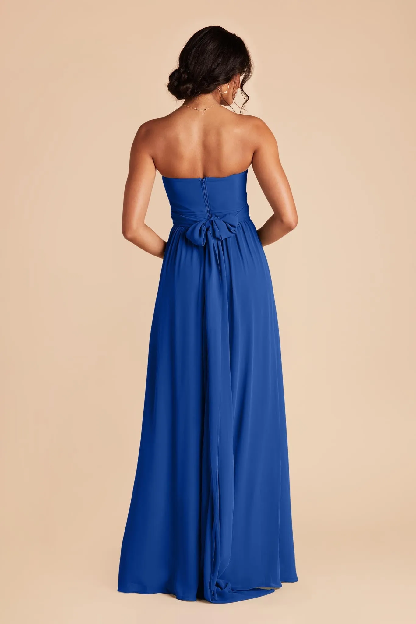 Grace Chiffon Dress - Cobalt Blue sold by Birdy Grey product image thumbnail 5