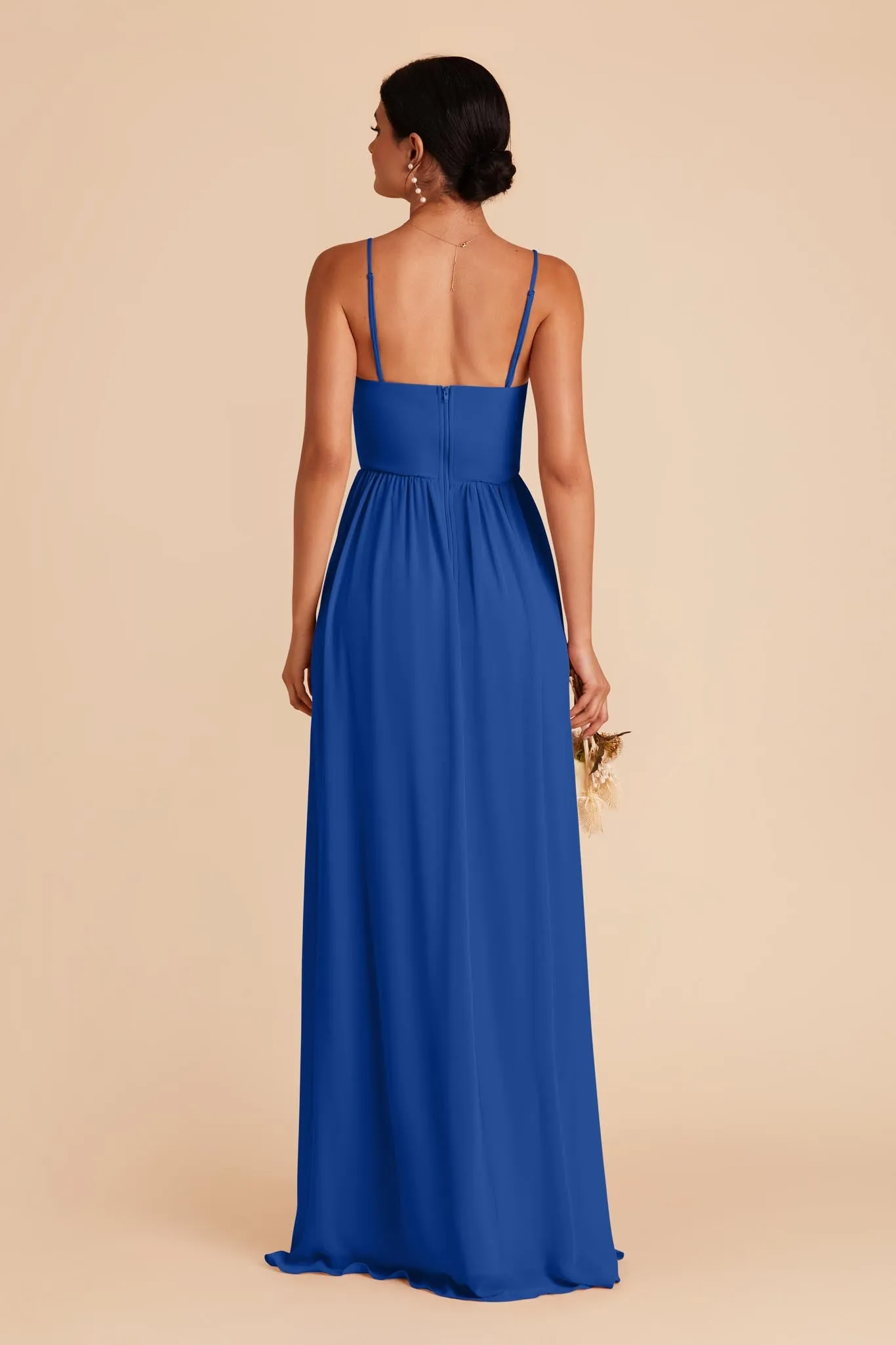 August Chiffon Dress - Cobalt Blue sold by Birdy Grey product image thumbnail 5