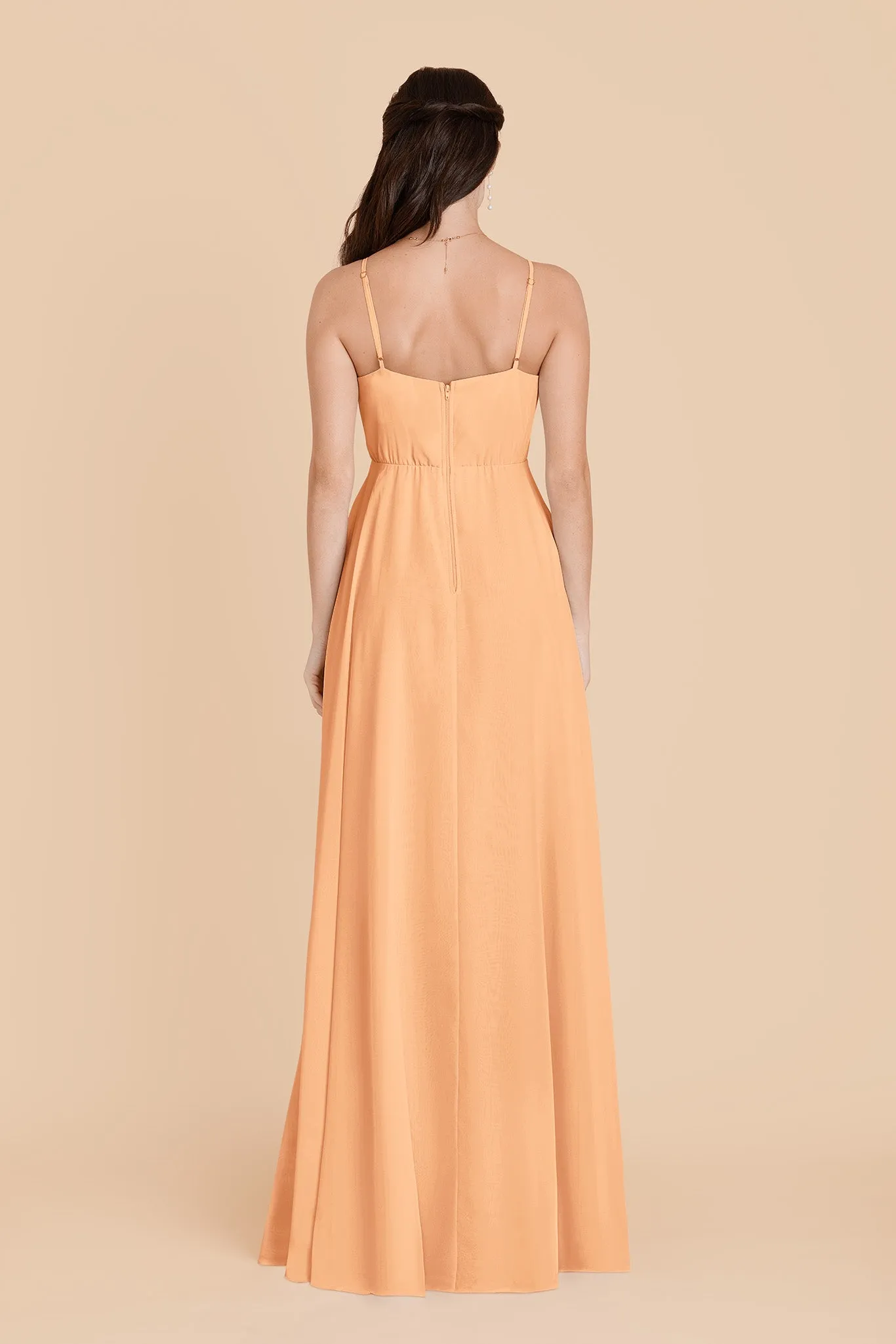 Kaia Chiffon Dress - Peach sold by Birdy Grey product image thumbnail 5