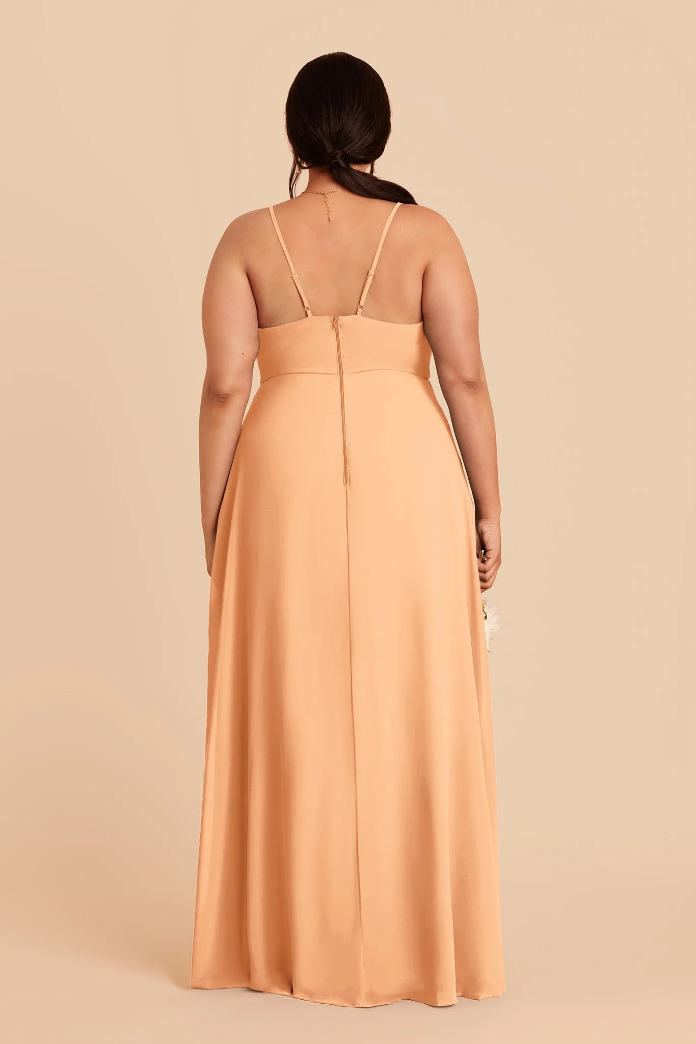 Theresa Chiffon Dress - Peach sold by Birdy Grey product image thumbnail 5
