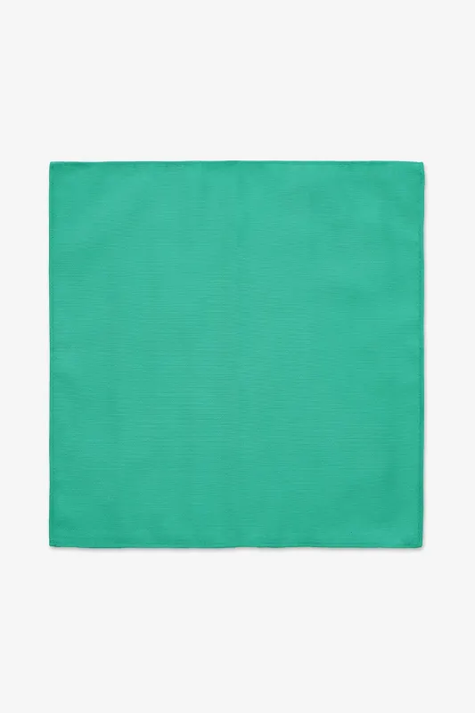 Didi Pocket Square - Turquoise made by Birdy Grey