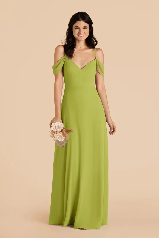 Devin Chiffon Dress - Matcha made by Birdy Grey