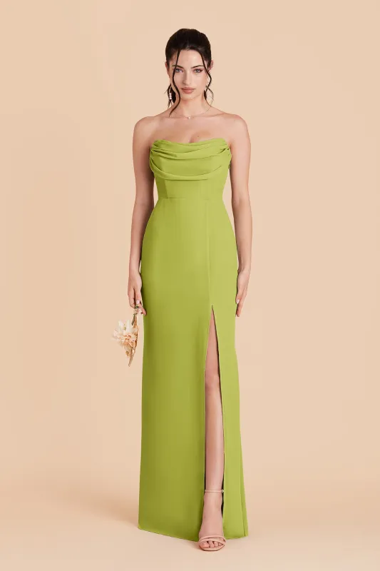 Mira Chiffon Dress - Matcha made by Birdy Grey