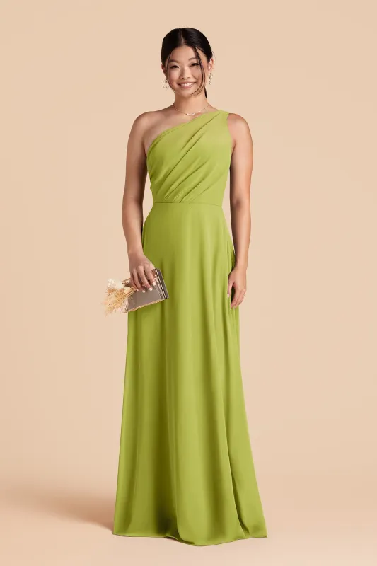 Kira Chiffon Dress - Matcha made by Birdy Grey