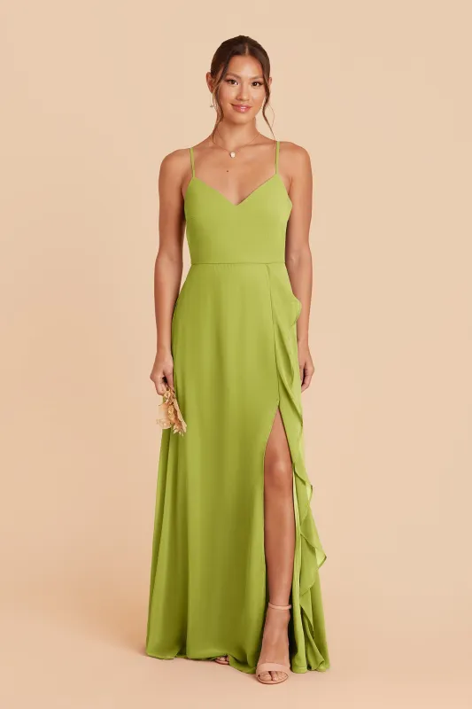 Theresa Chiffon Dress - Matcha made by Birdy Grey