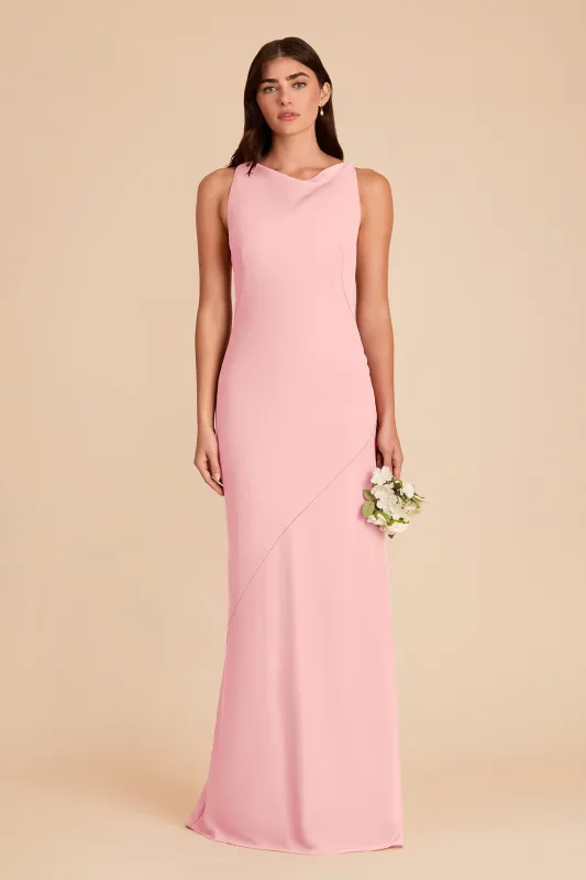 Destiny Chiffon Dress - Bubblegum Pink made by Birdy Grey