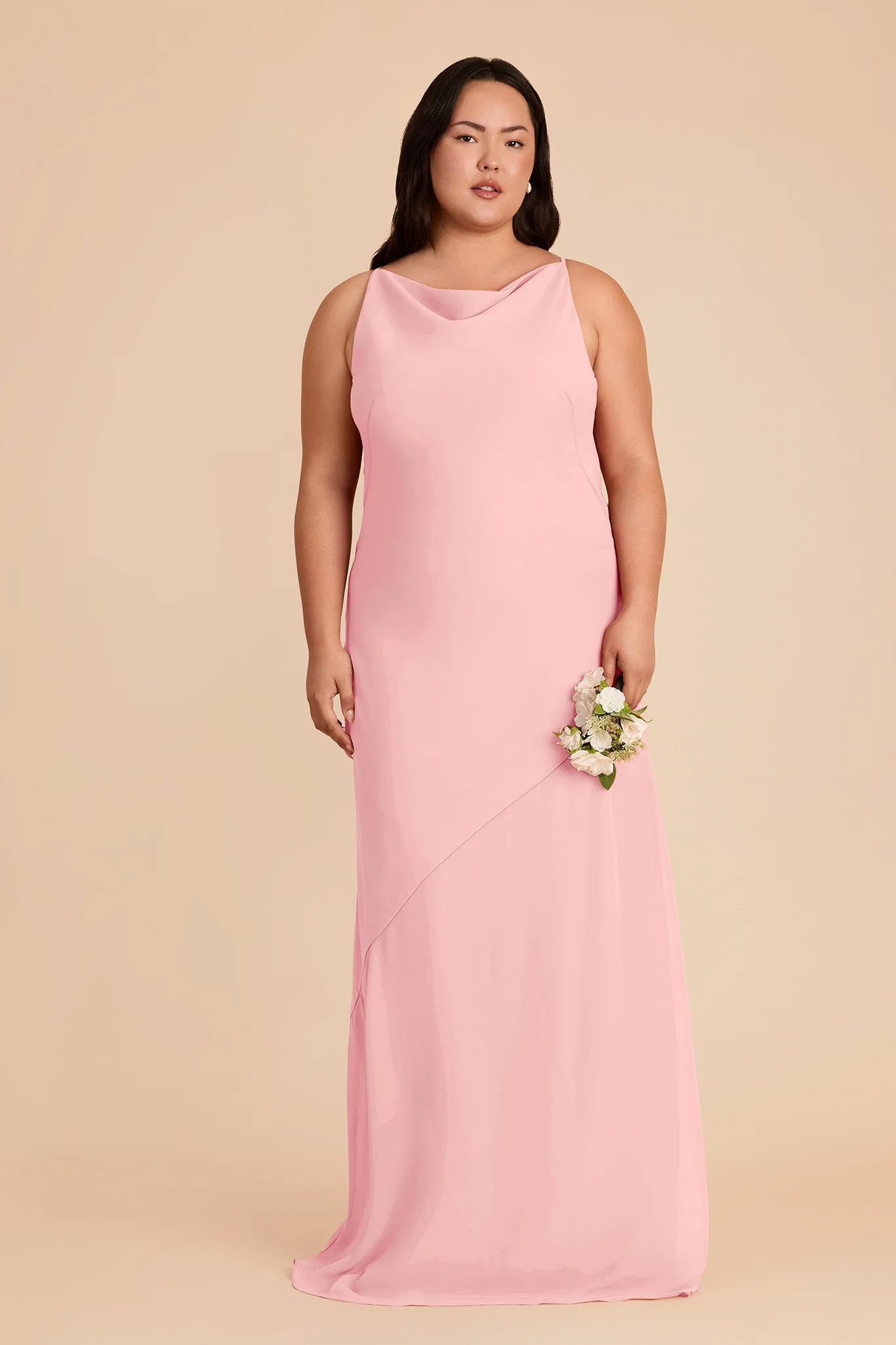 Destiny Chiffon Dress - Bubblegum Pink sold by Birdy Grey product image thumbnail 2