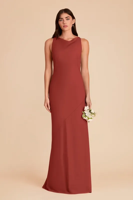 Destiny Chiffon Dress - Spice made by Birdy Grey