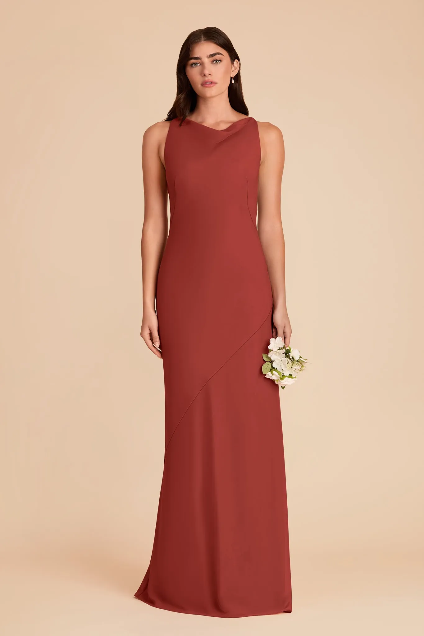 Destiny Chiffon Dress - Spice sold by Birdy Grey