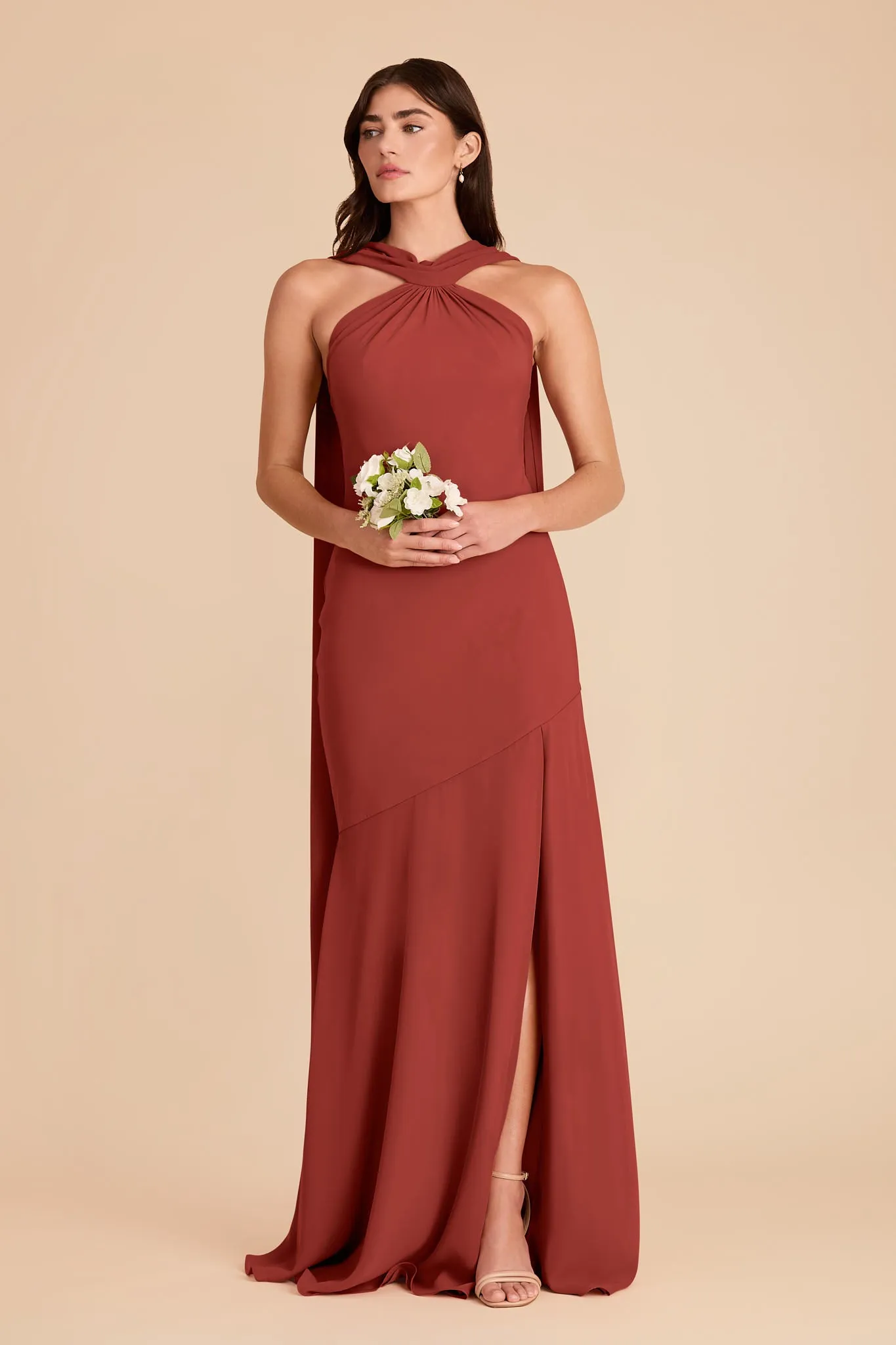 Eileen Chiffon Dress - Spice sold by Birdy Grey product image thumbnail 3