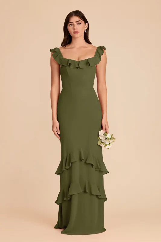 Luna Chiffon Dress - Martini made by Birdy Grey